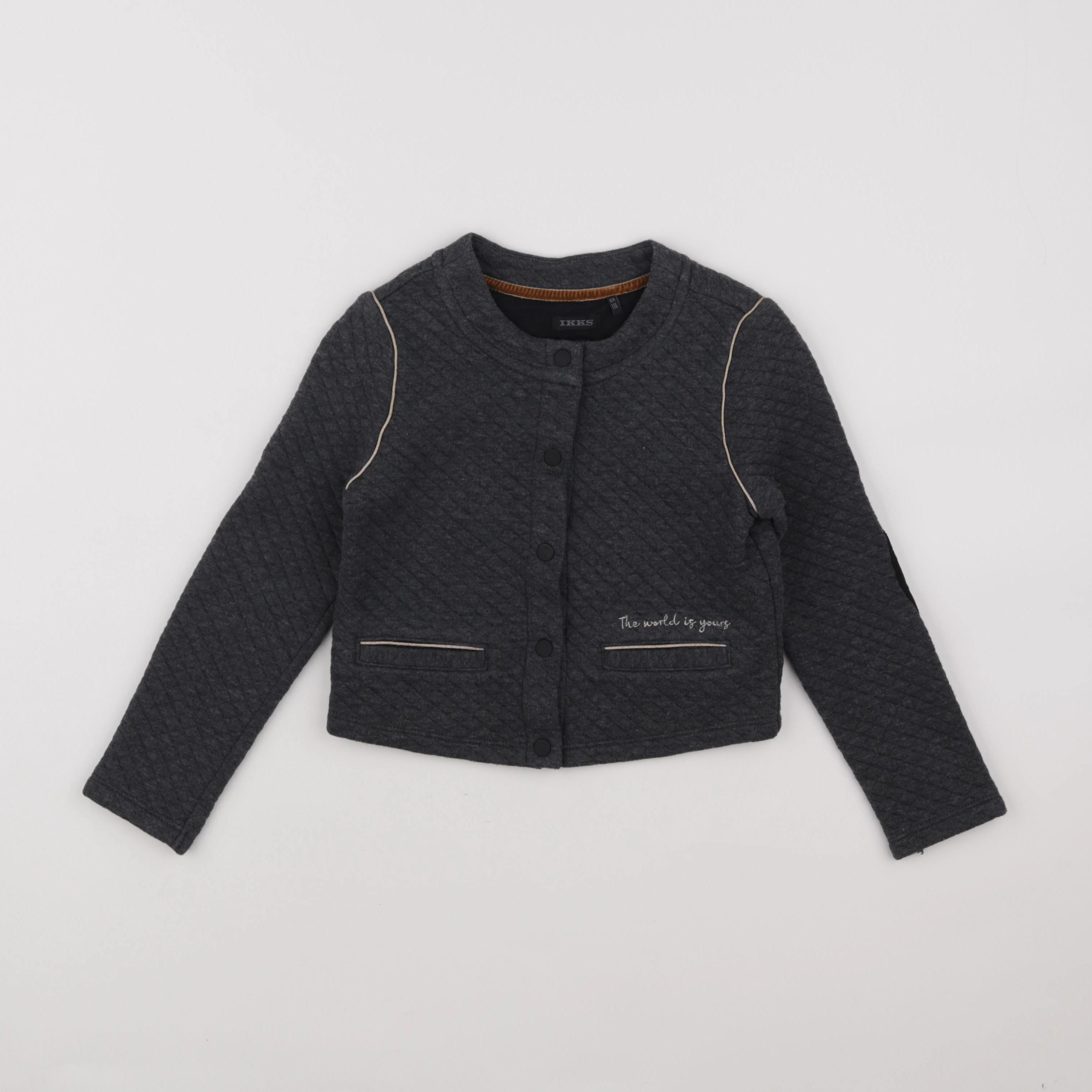 IKKS - veste gris - 6 ans