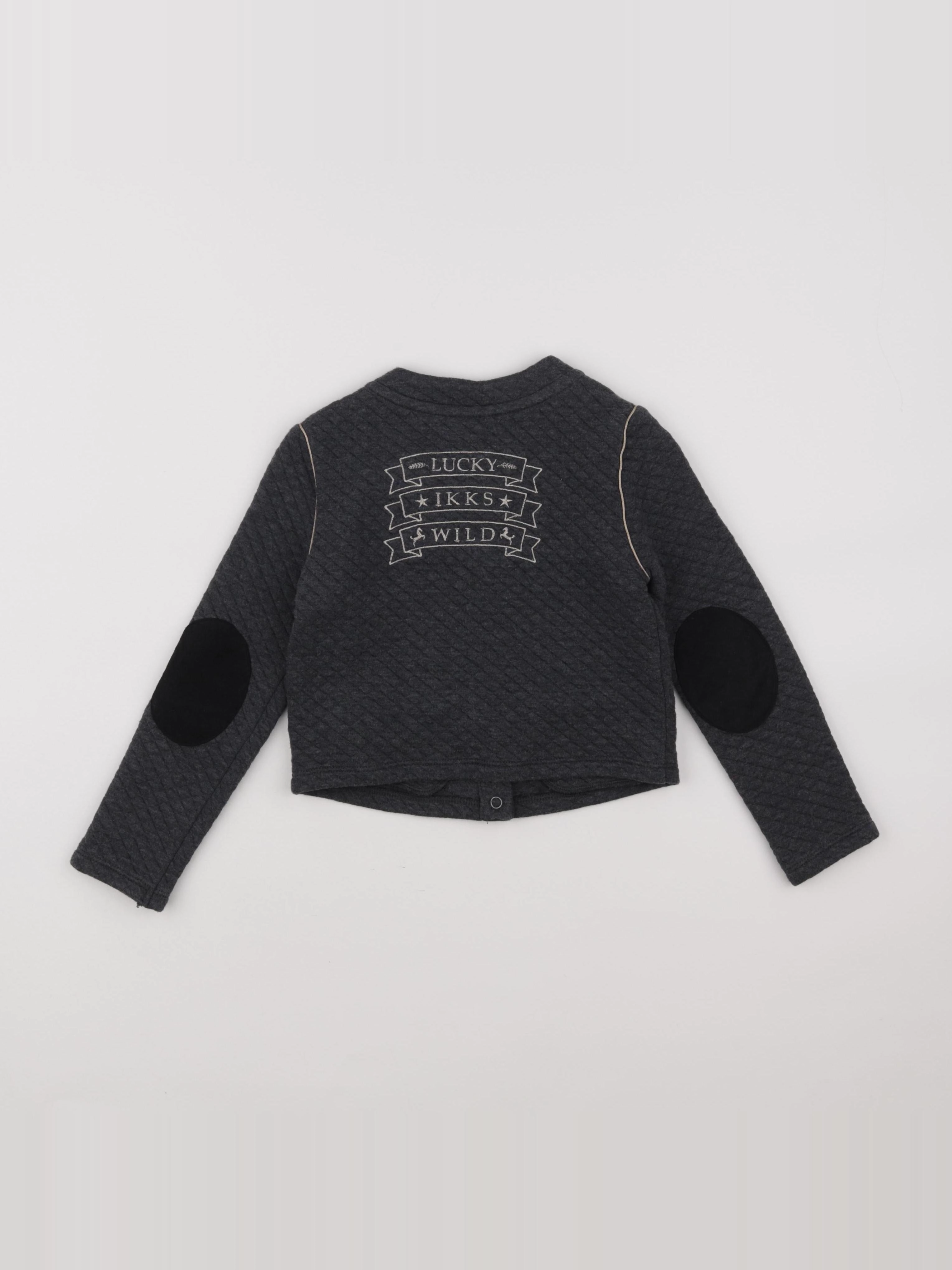 IKKS - veste gris - 6 ans