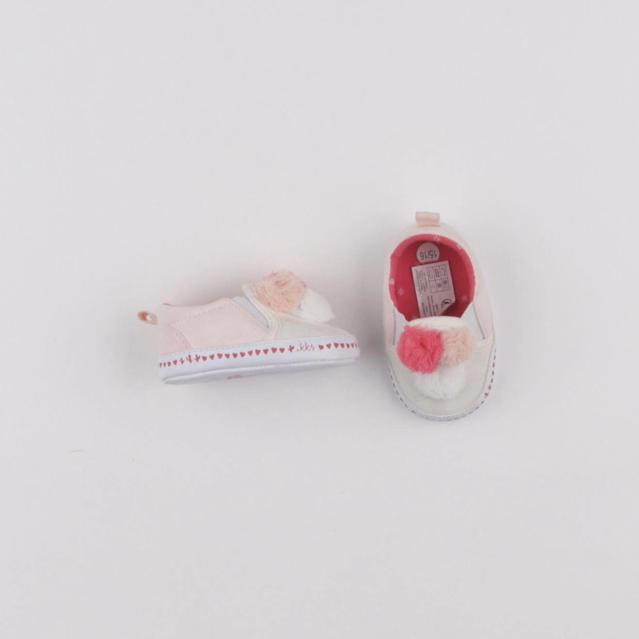 IKKS - chaussons rose - pointure 15/16