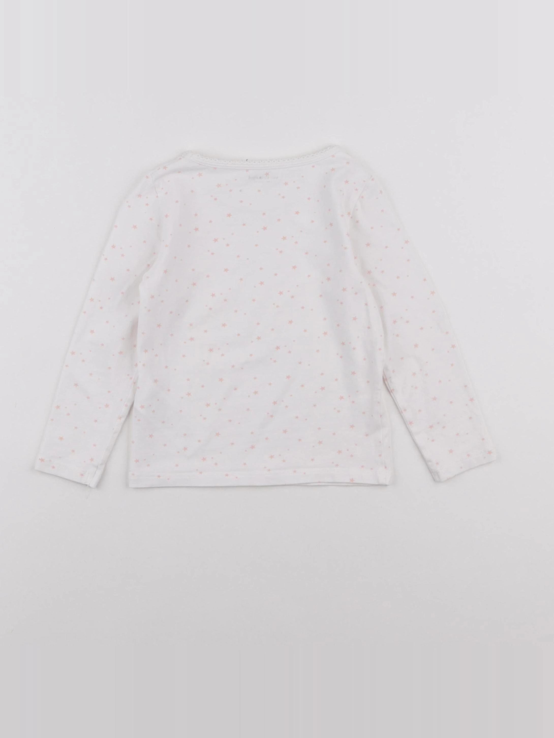 Vertbaudet - maillot de corps blanc - 4 ans