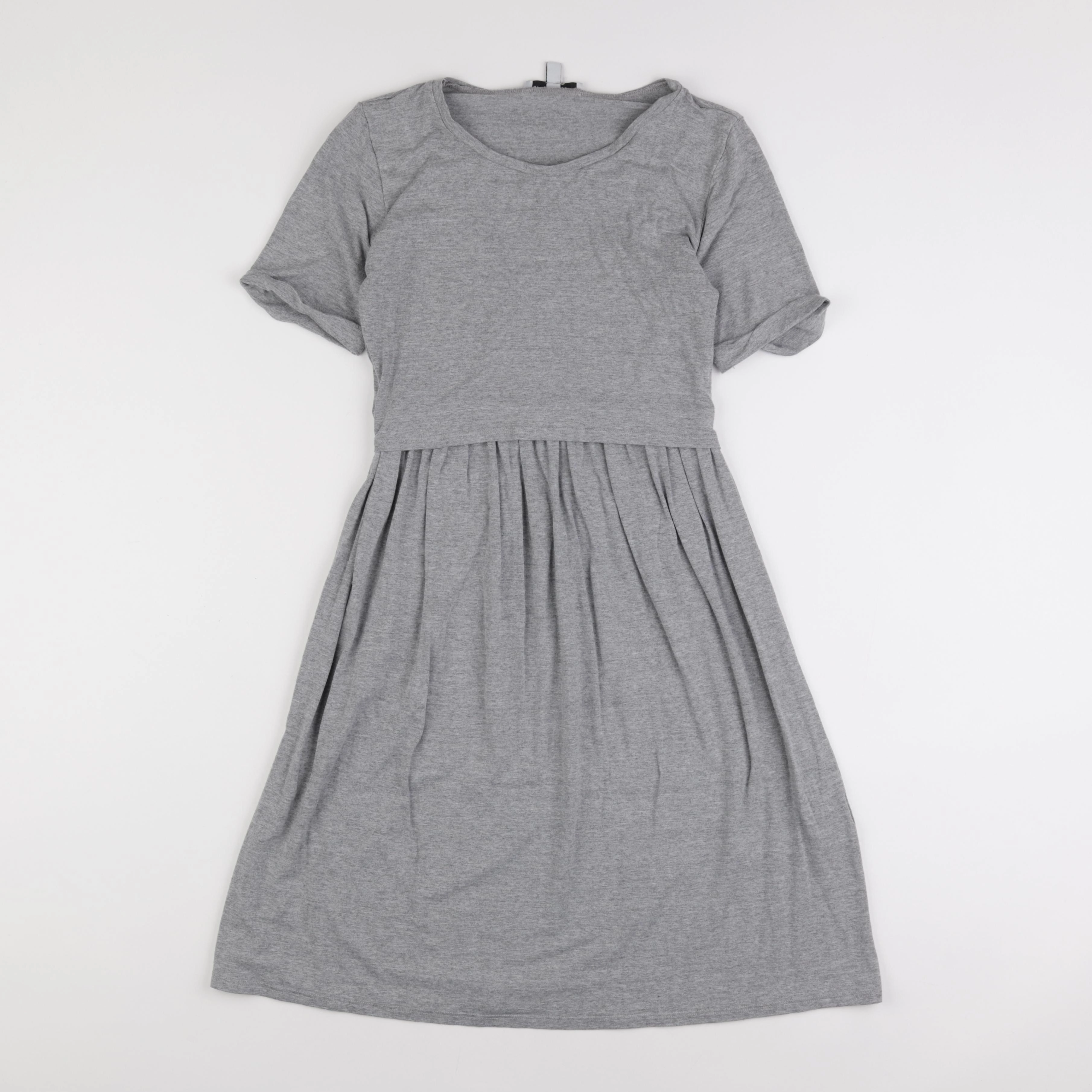 Envie de fraise - robe grossesse gris - 36 à 38