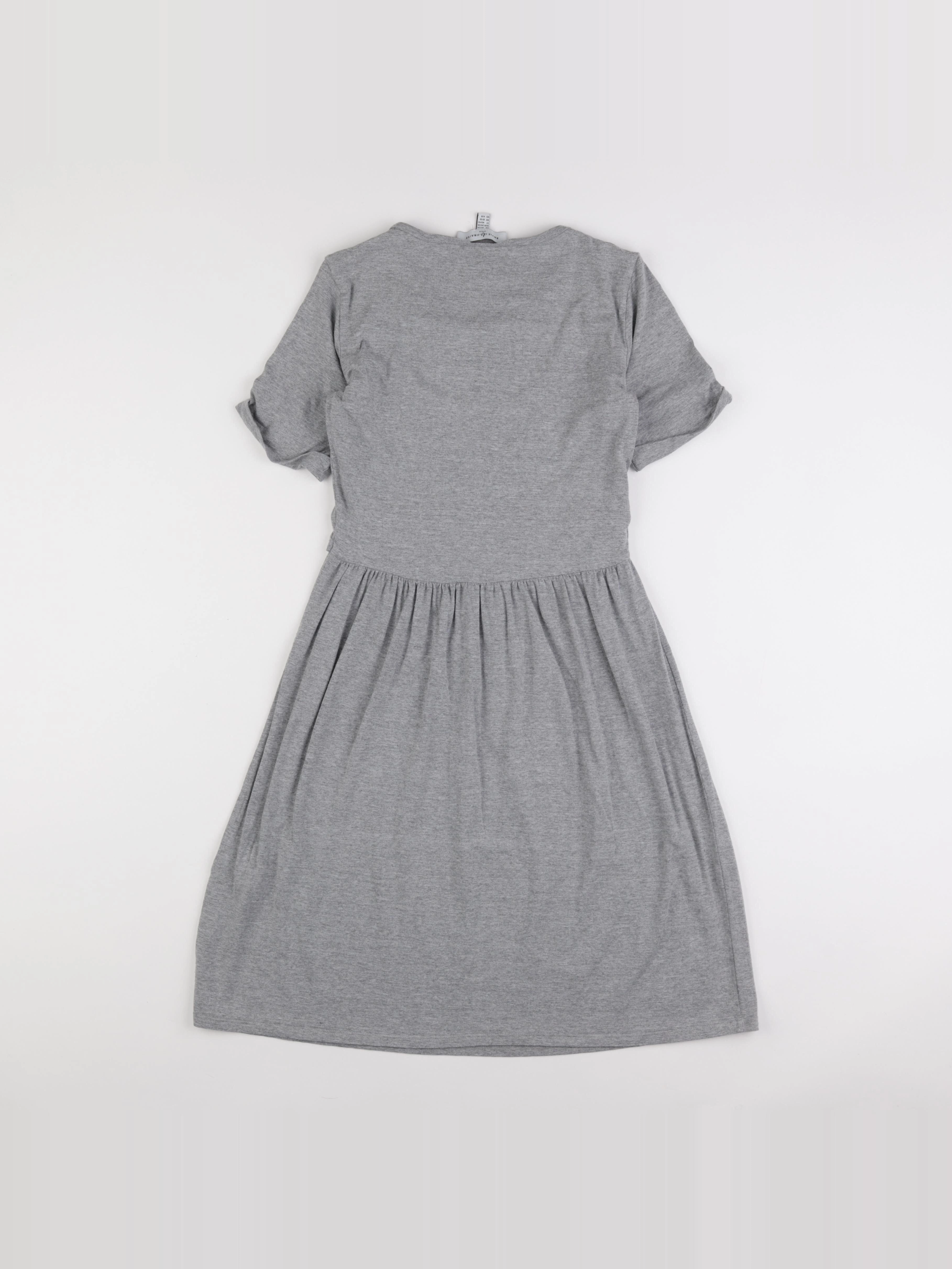 Envie de fraise - robe grossesse gris - 36 à 38