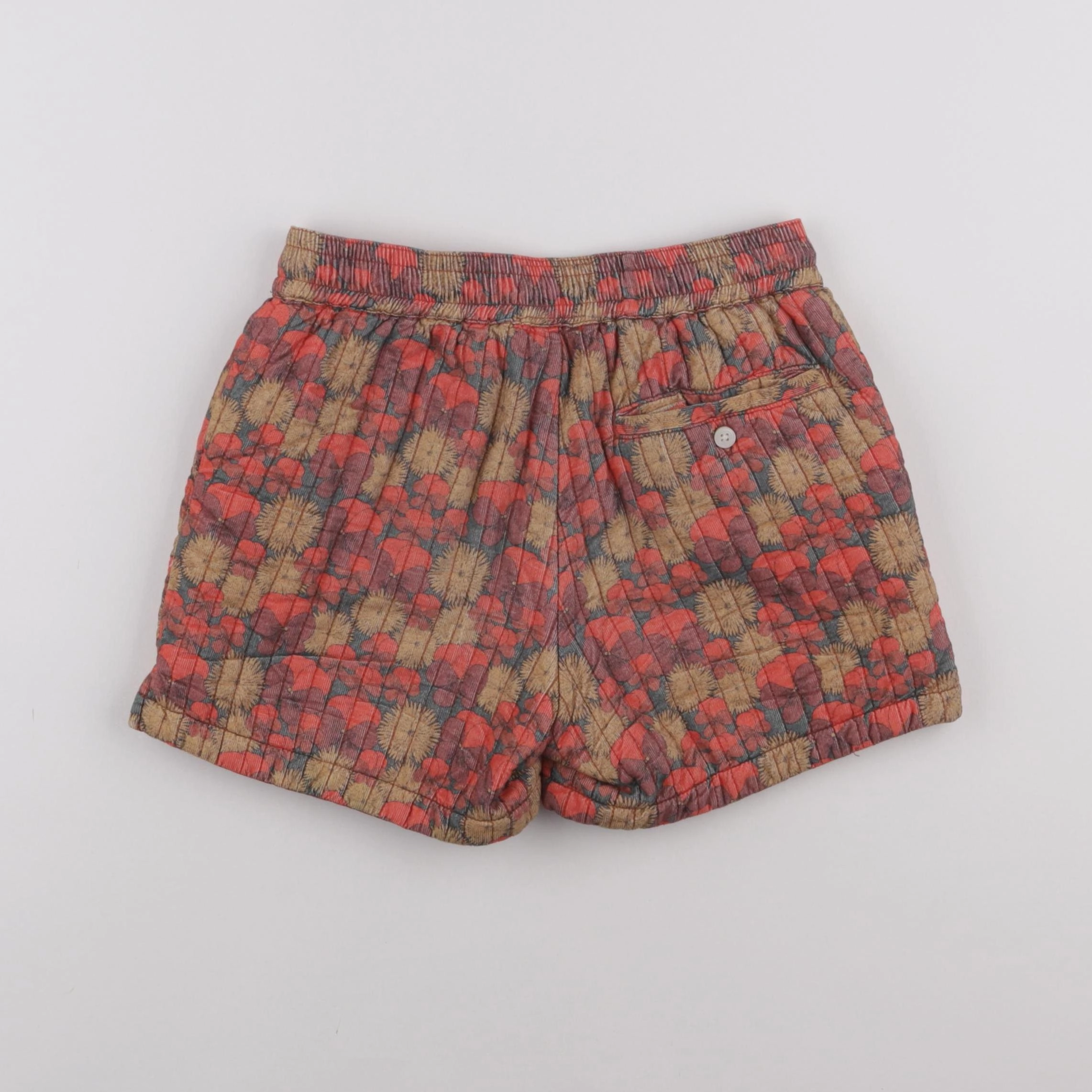Holi & Love - short rouge - 8/9 ans