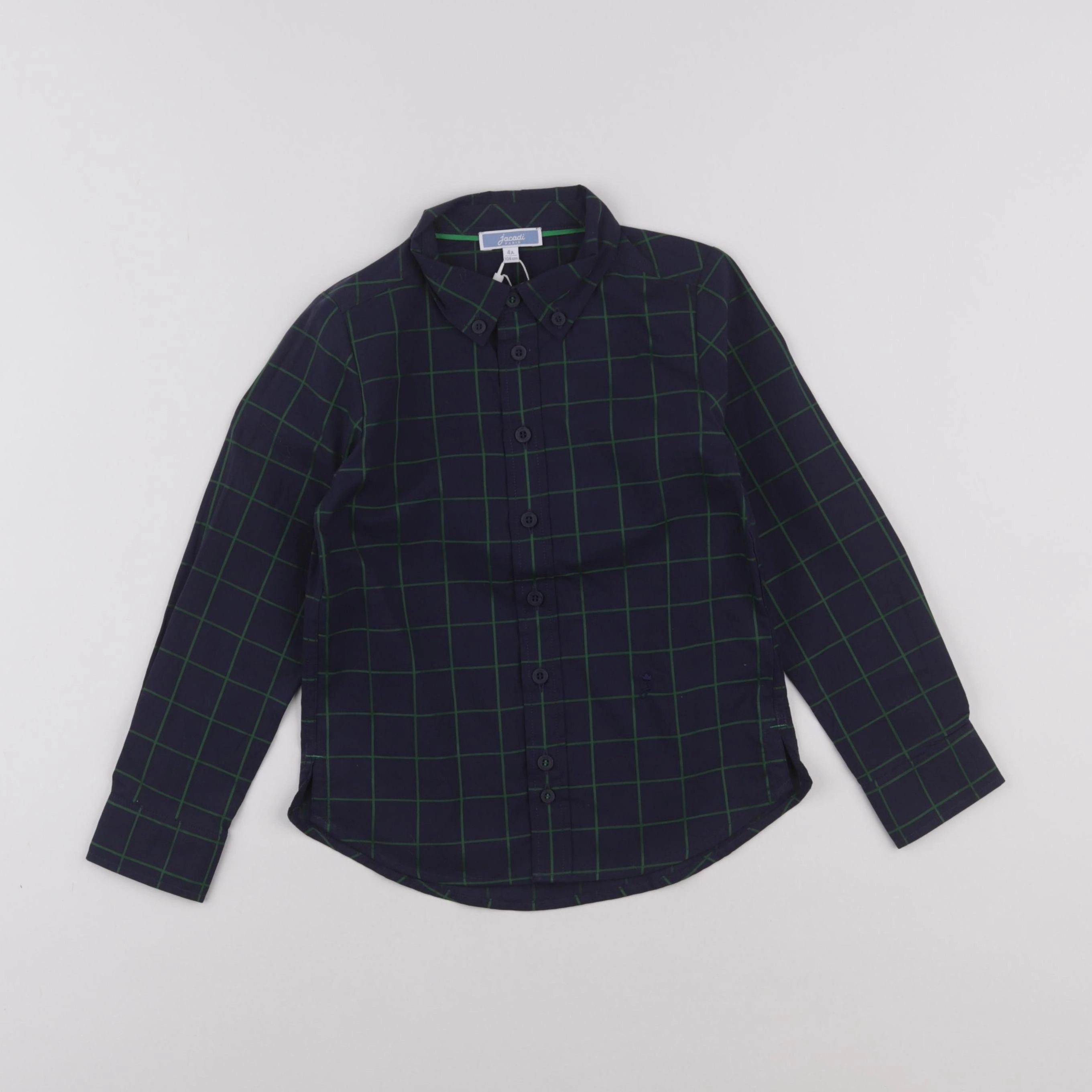 Jacadi - chemise bleu - 4 ans
