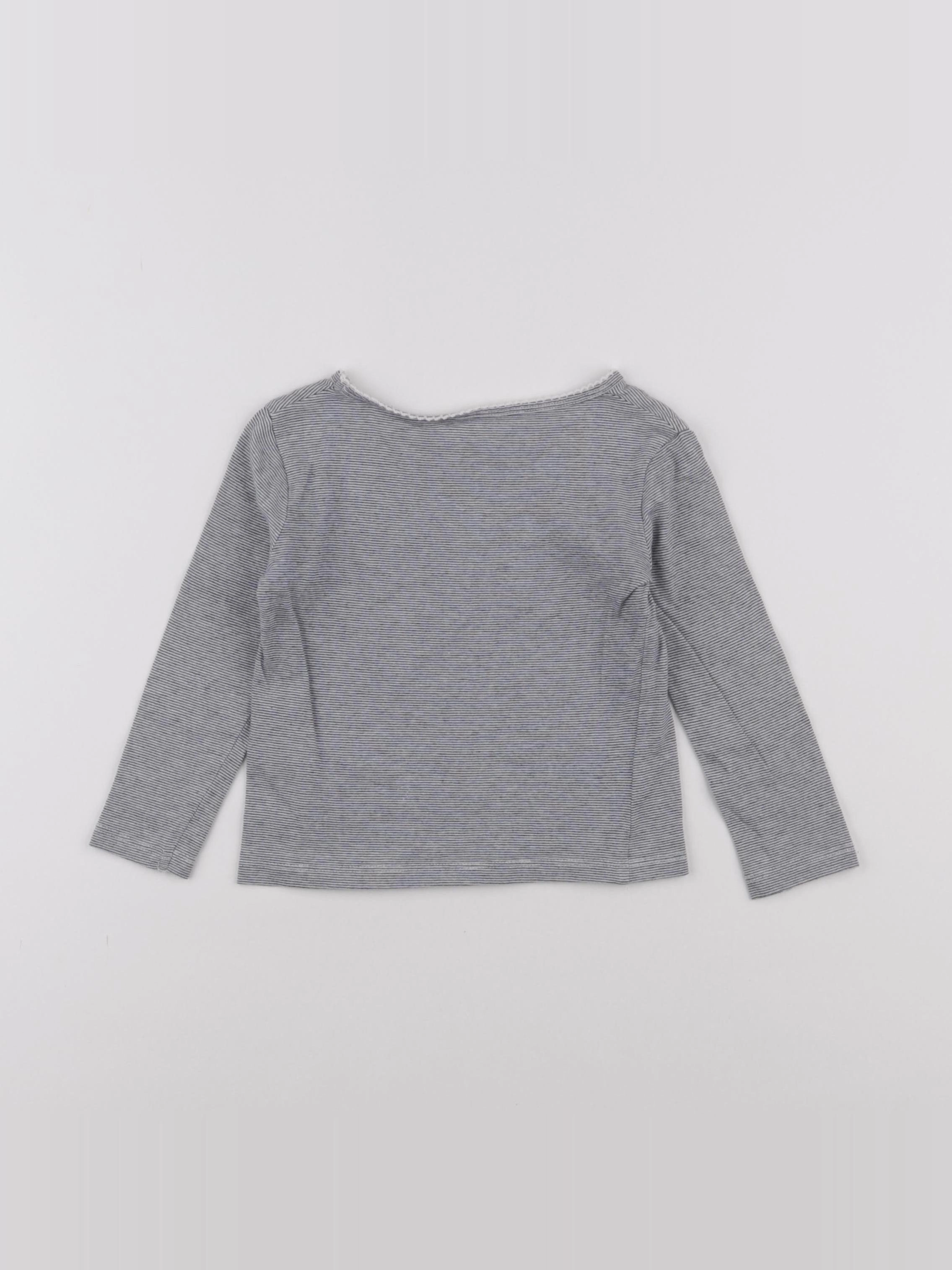 Vertbaudet - maillot de corps gris - 9 ans
