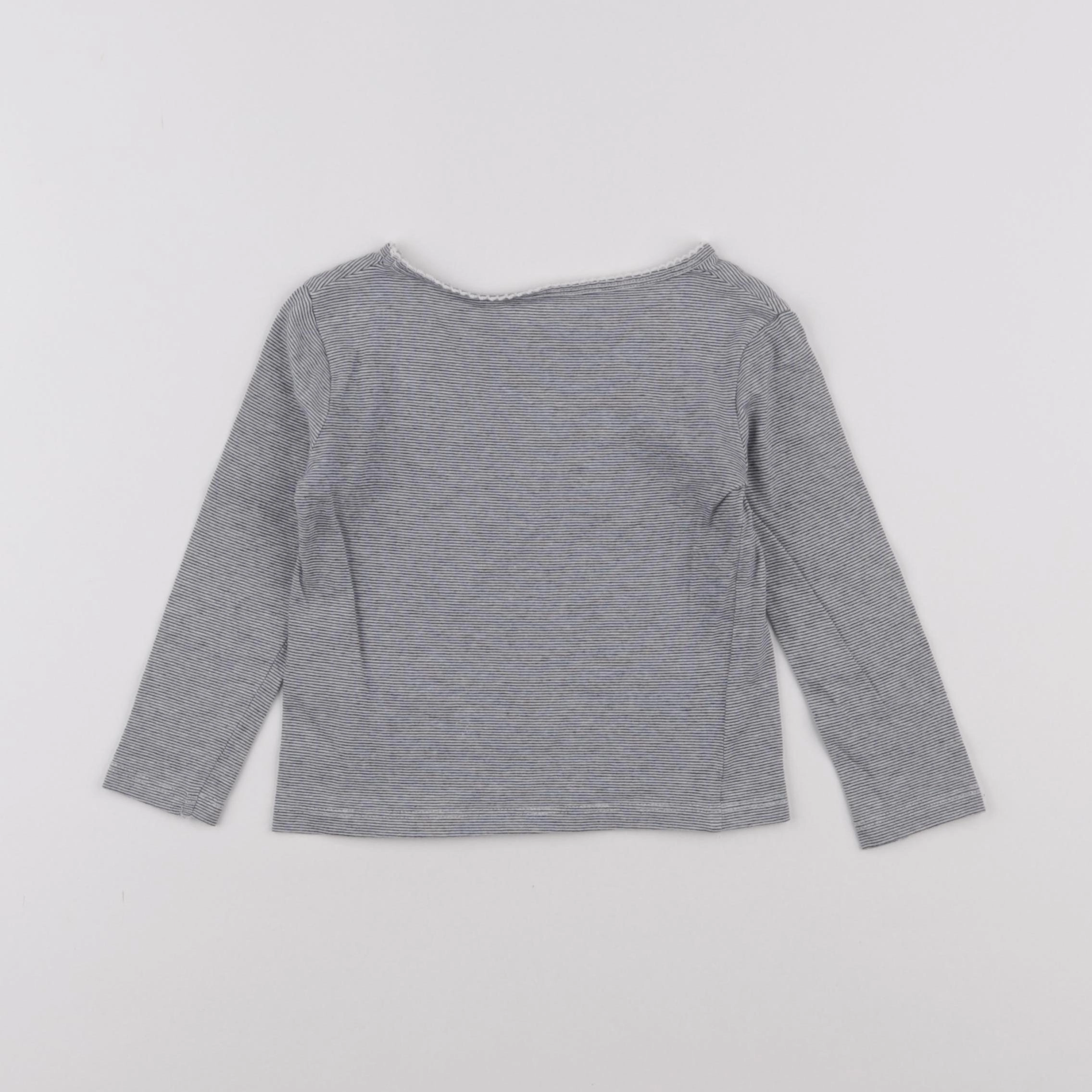 Vertbaudet - maillot de corps gris - 9 ans