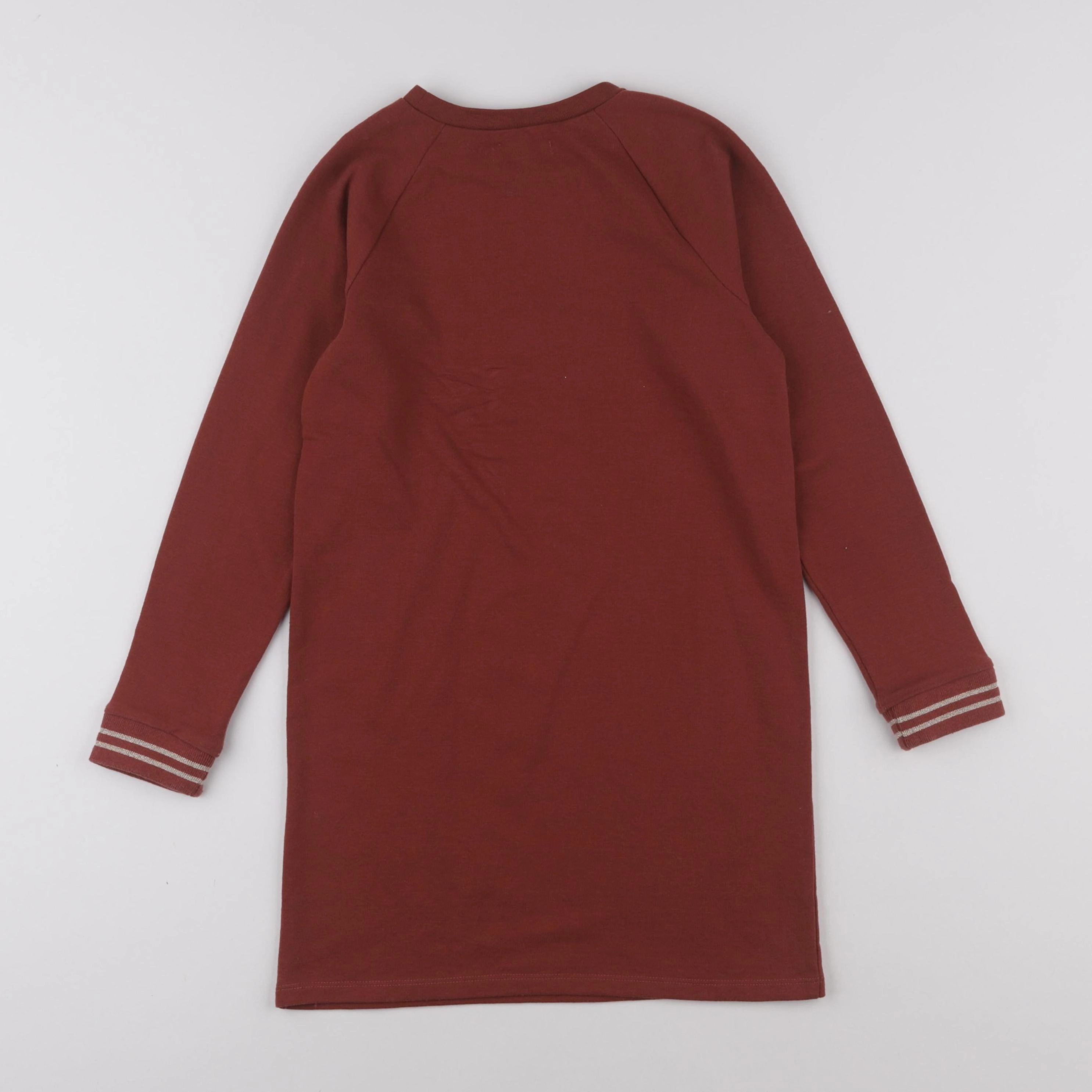 Vertbaudet - robe rouge - 8 ans