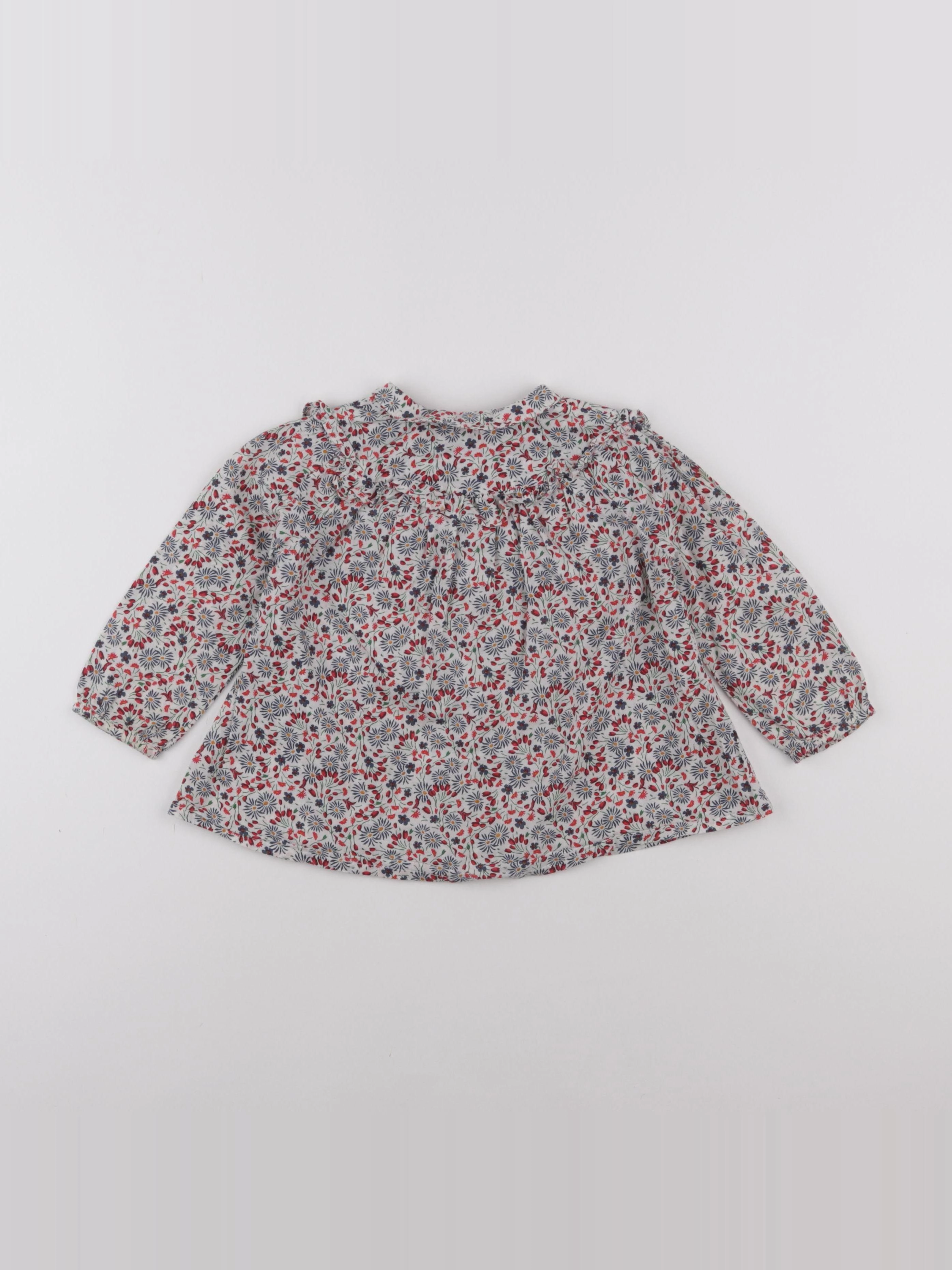 Boutchou - chemise multicolore - 2 ans