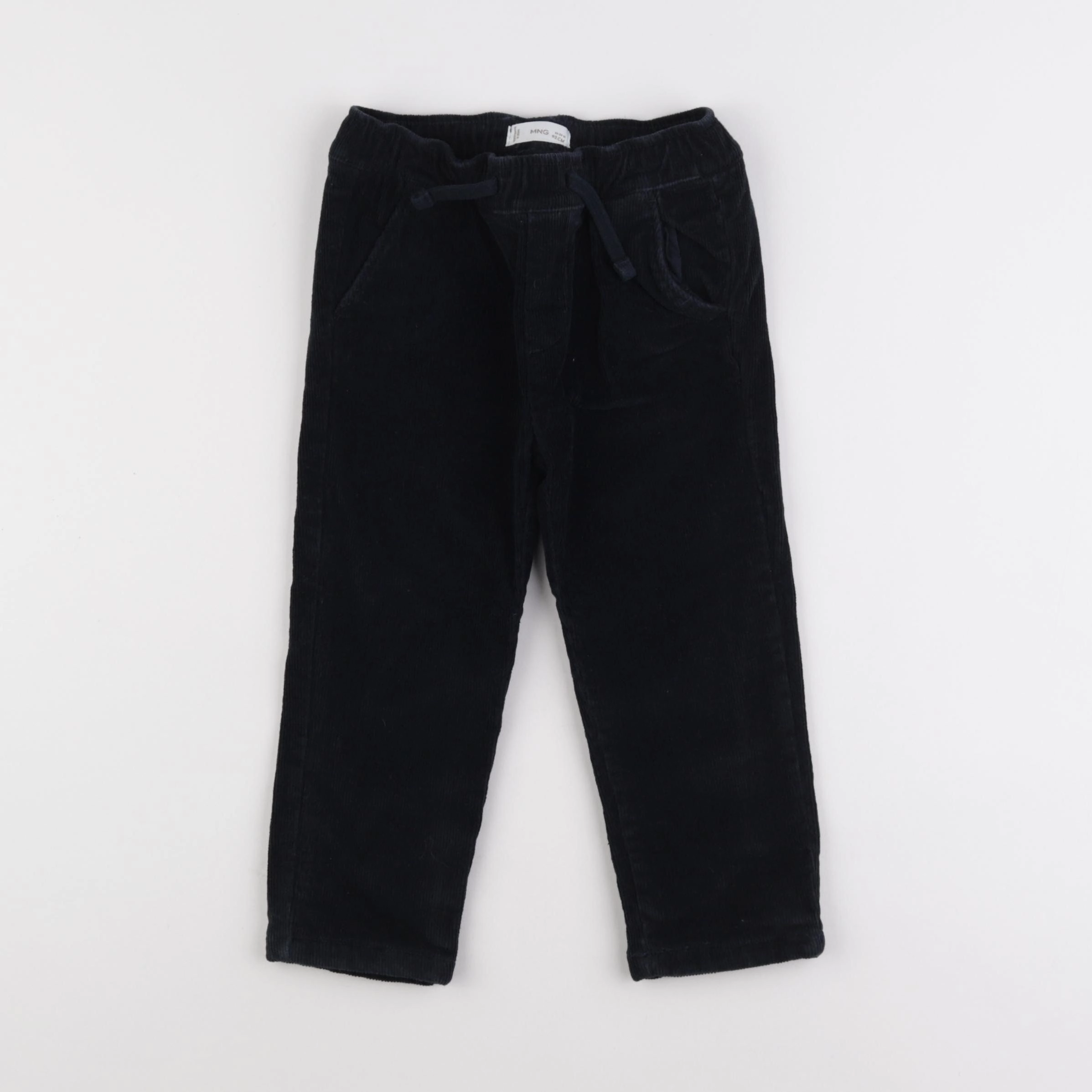 Mango - pantalon doublé bleu - 18/24 mois