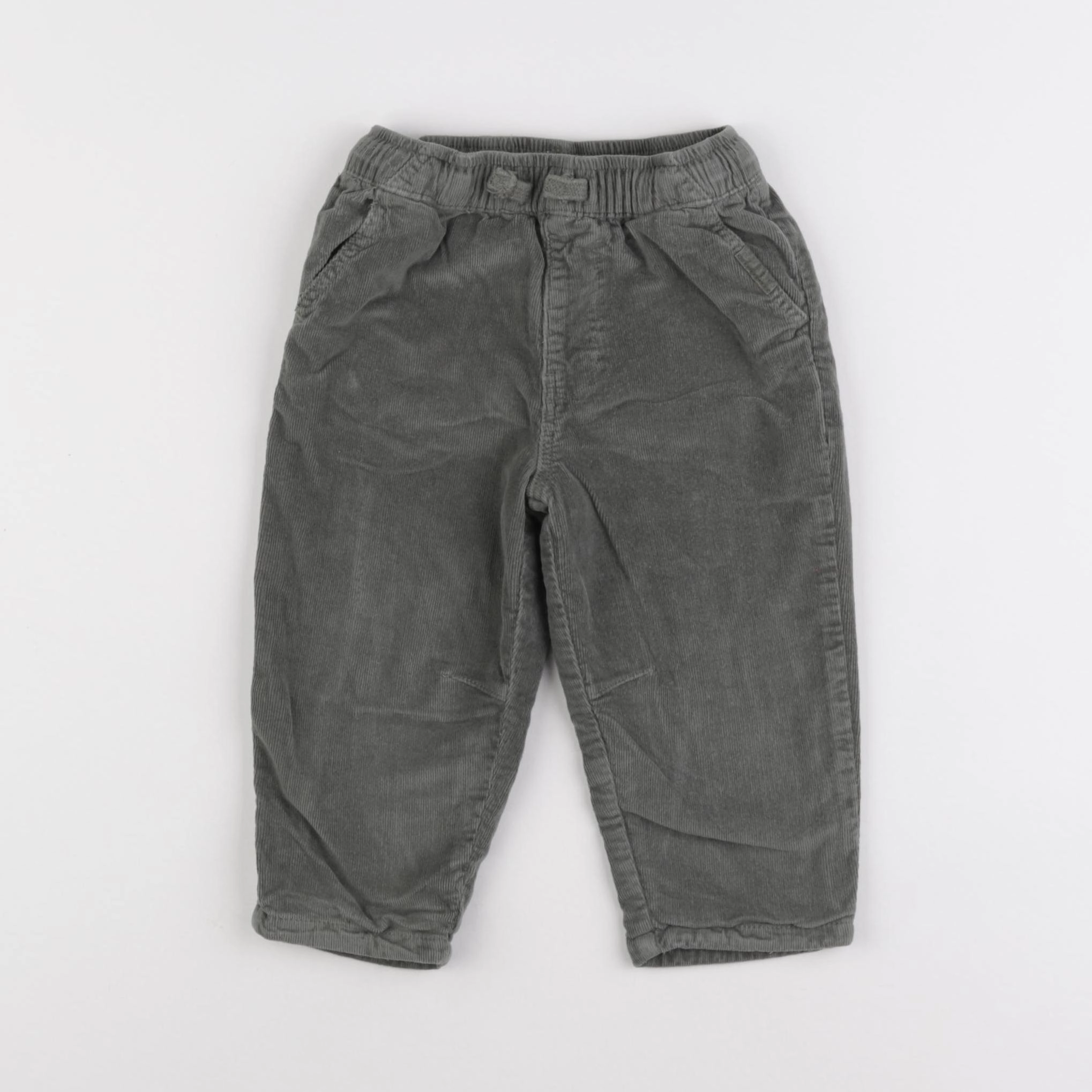 Zara - pantalon doublé vert - 18/24 mois