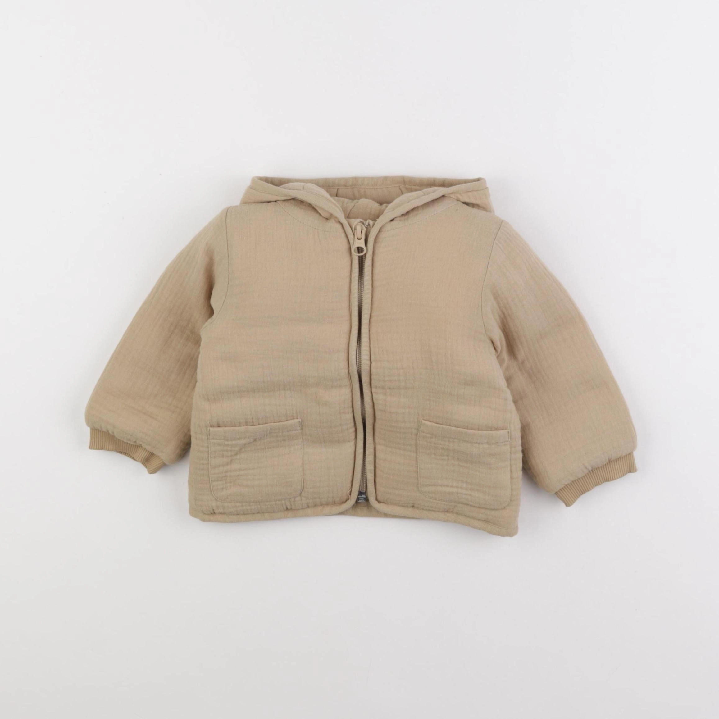 Natalys - veste beige - 9 mois
