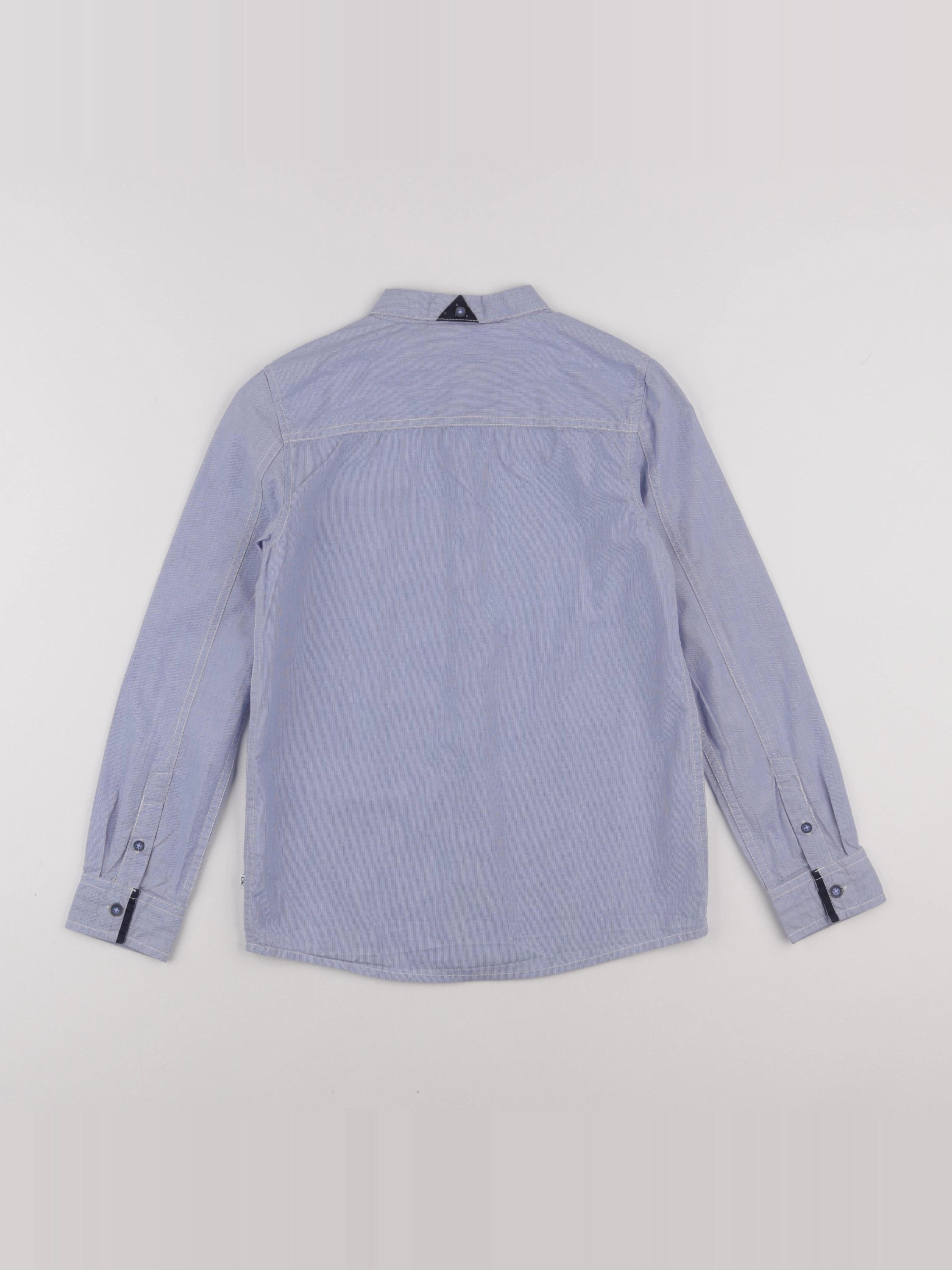 Okaidi - chemise bleu - 10 ans