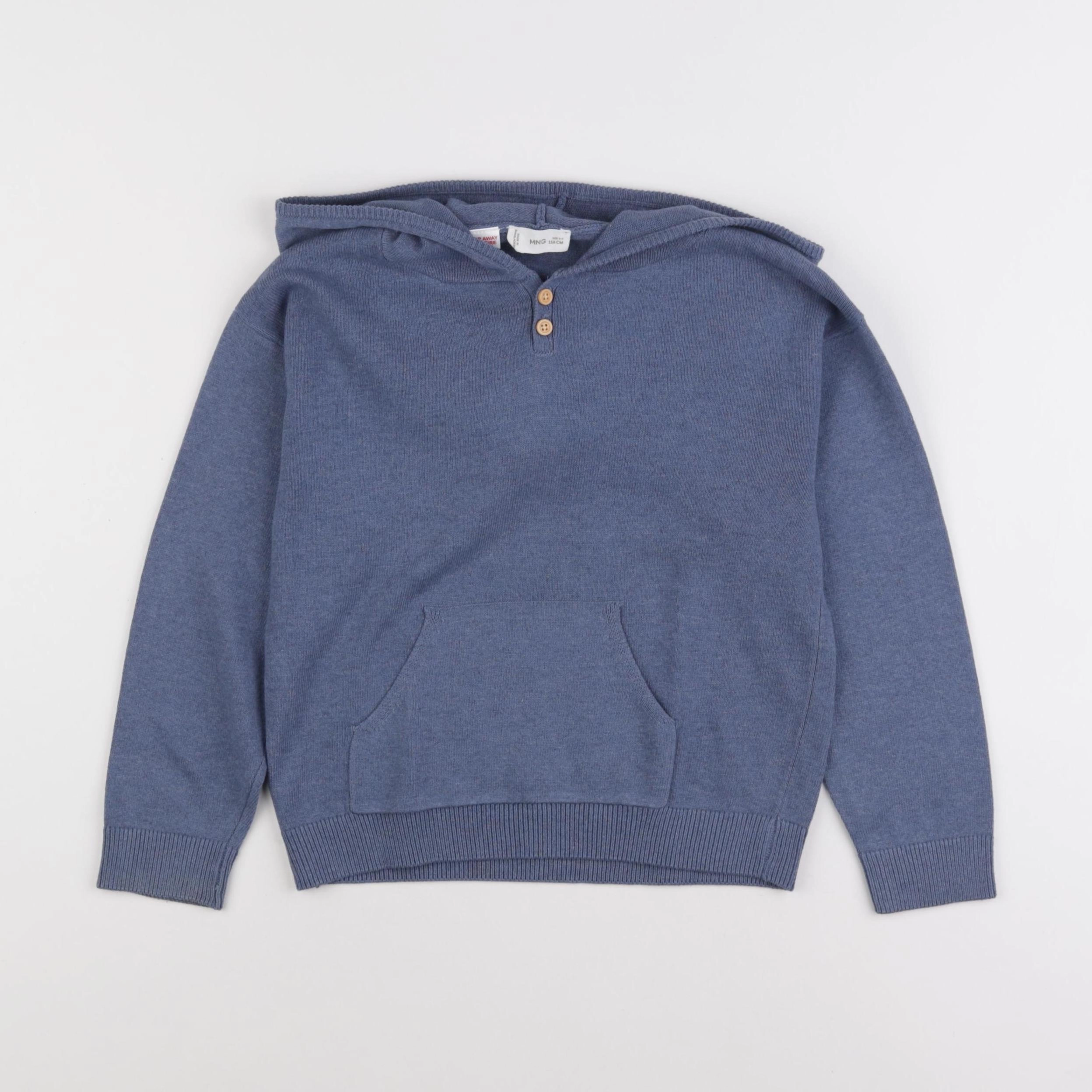 Mango - pull bleu - 5/6 ans