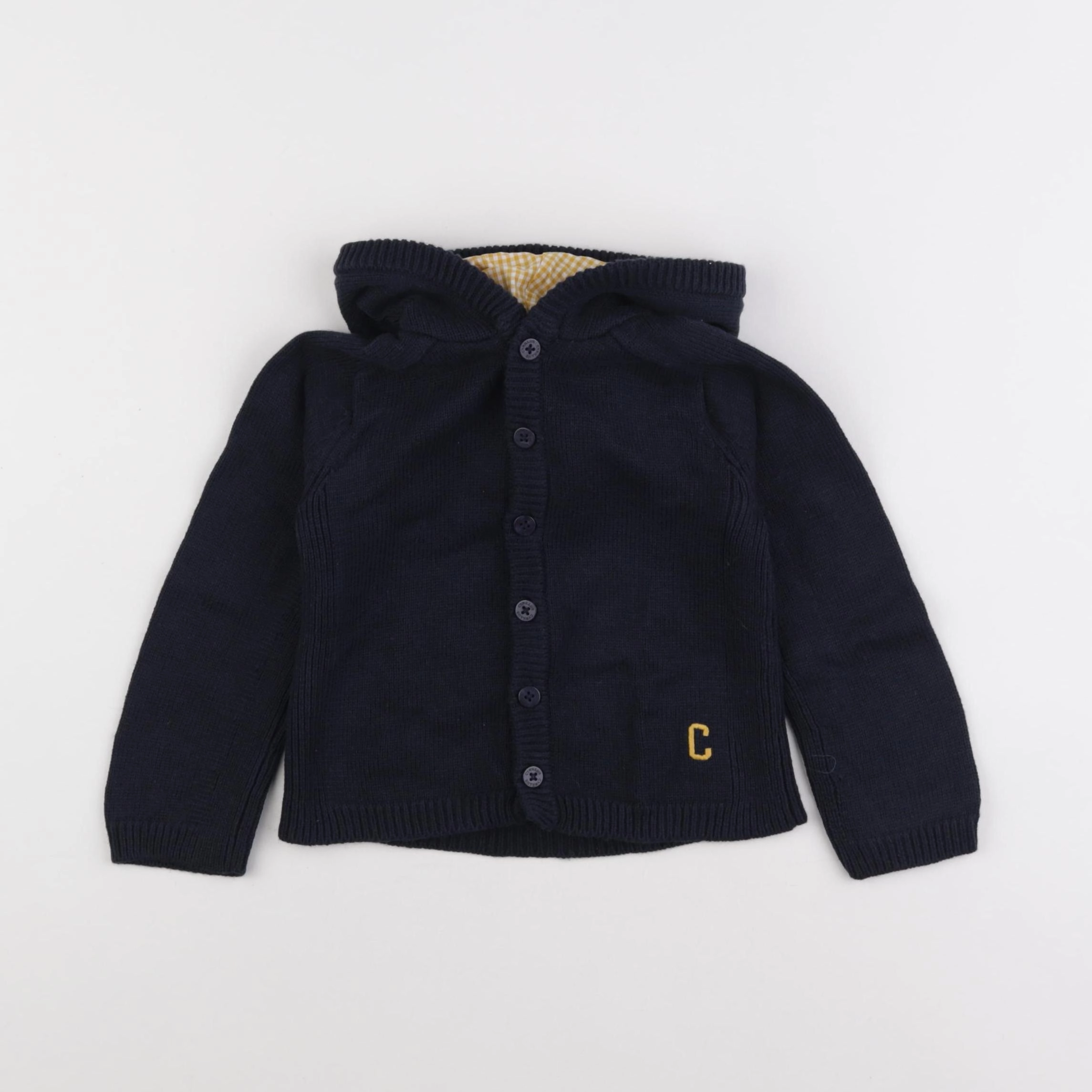 Cyrillus - gilet bleu - 24 mois