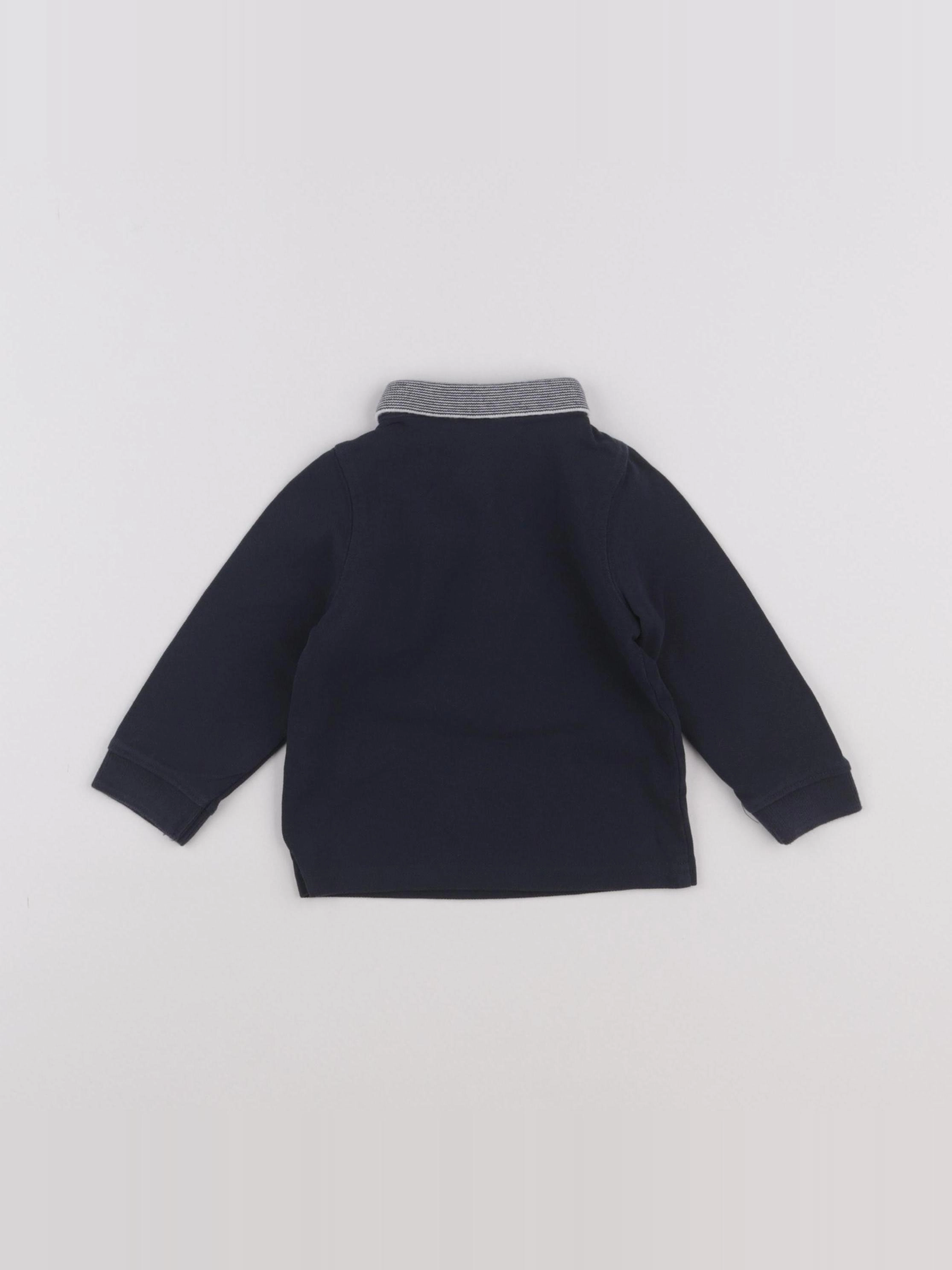 Tape à l'oeil - polo bleu - 6 mois