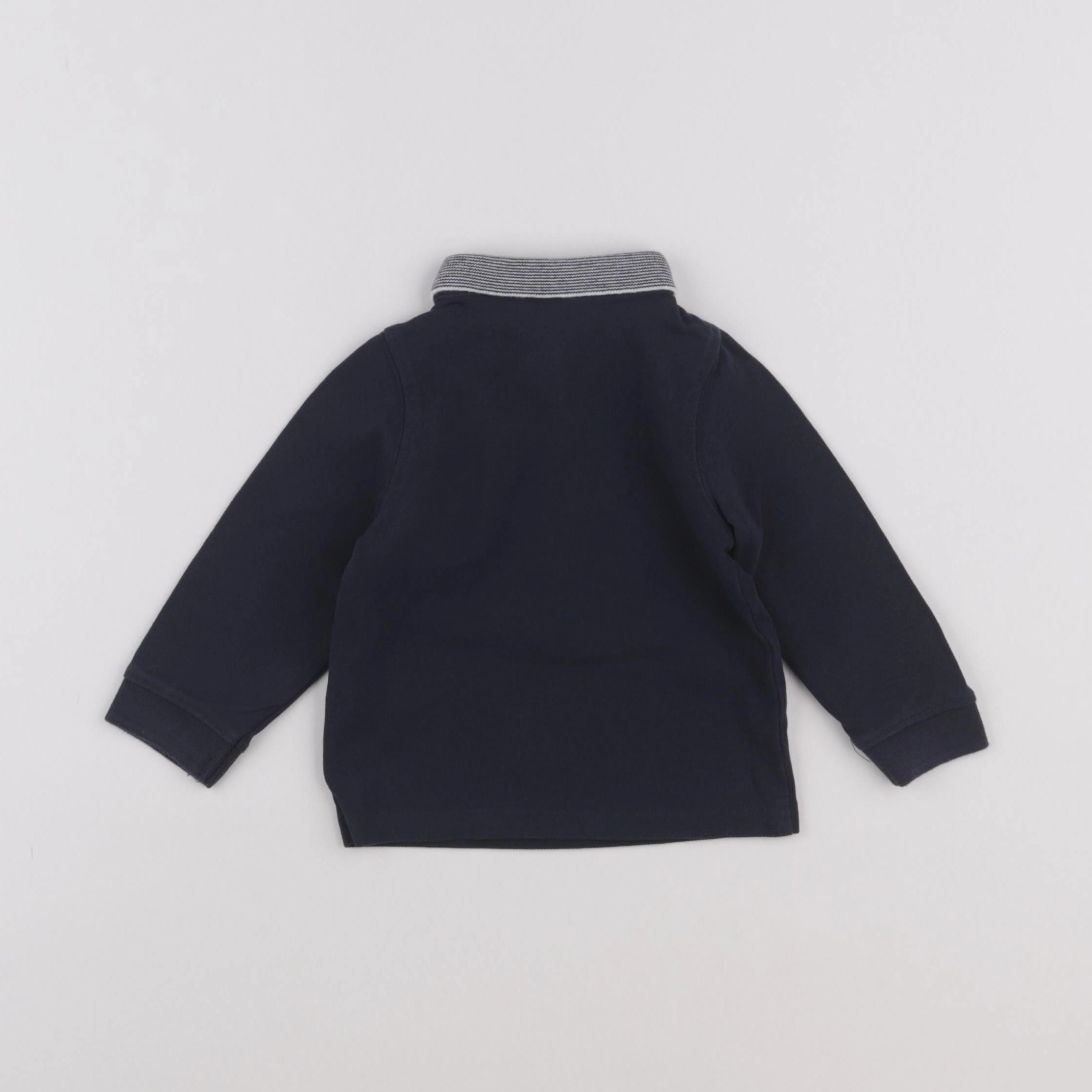 Tape à l'oeil - polo bleu - 6 mois