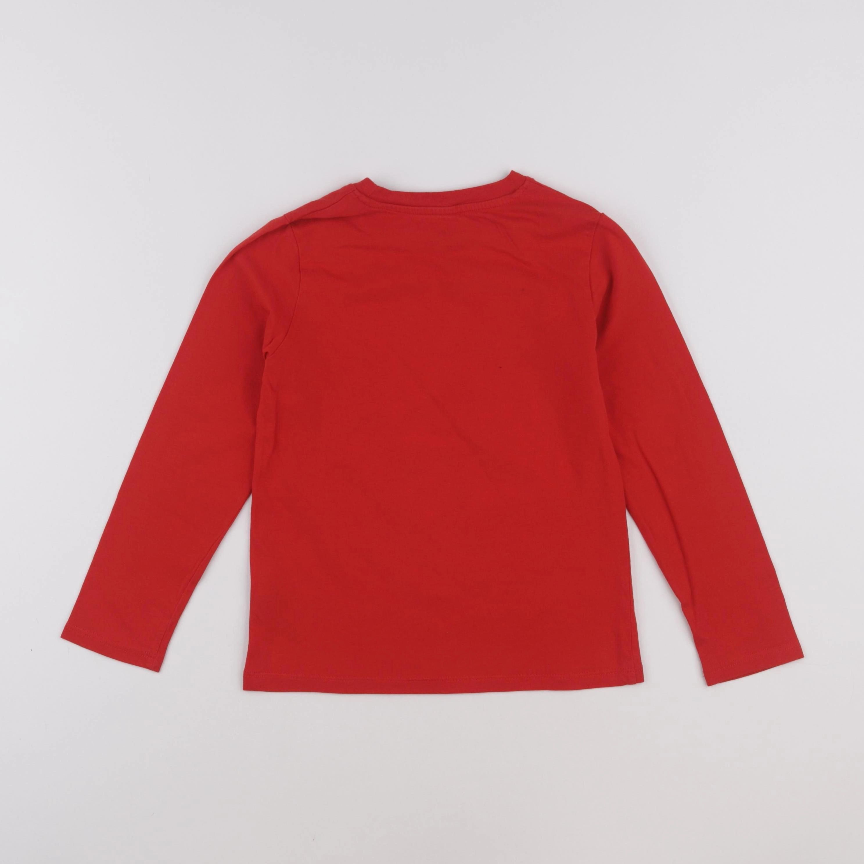 H&M - tee-shirt rouge - 6/8 ans