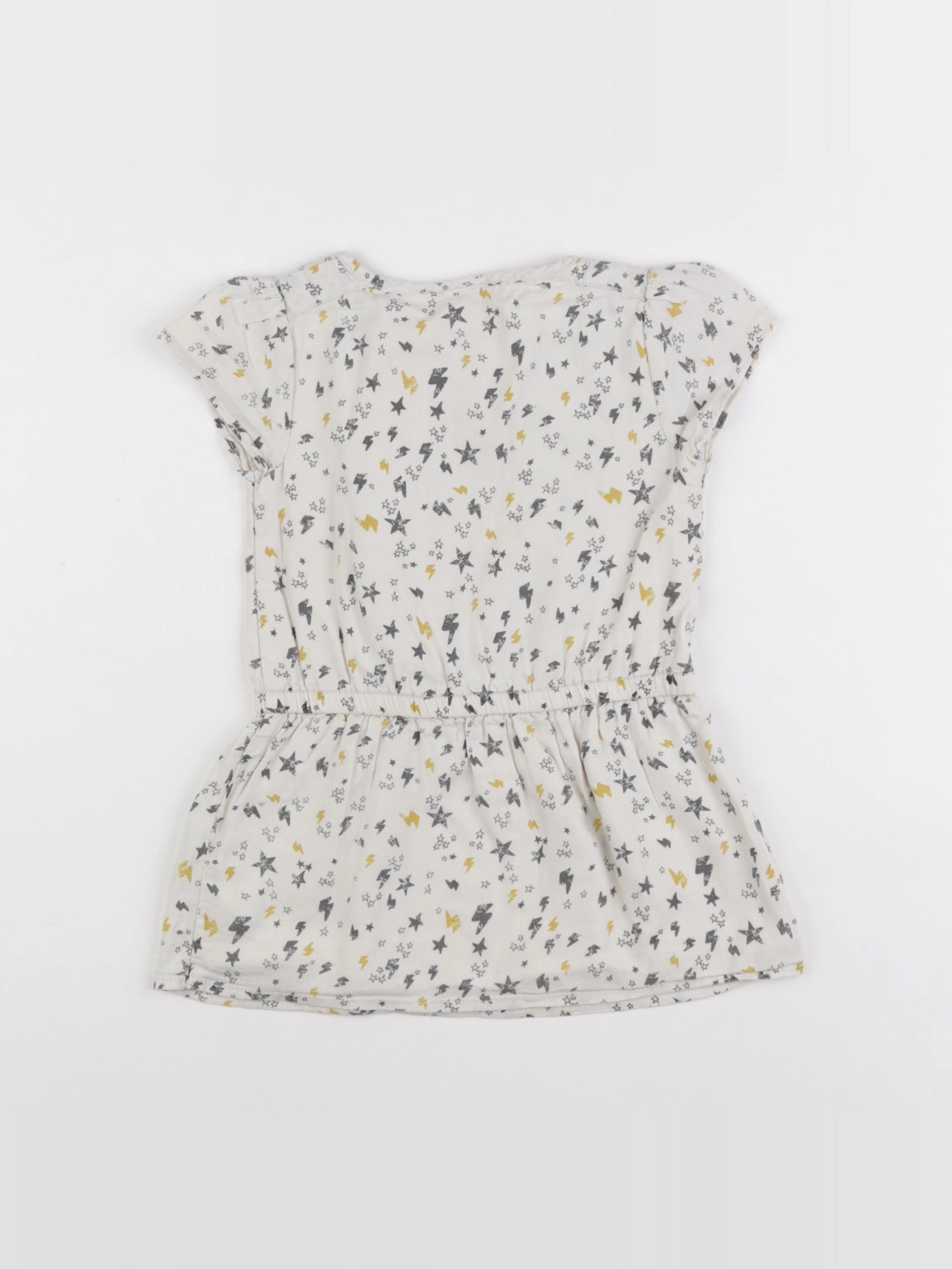 Tape à l'oeil - robe blanc - 2 ans