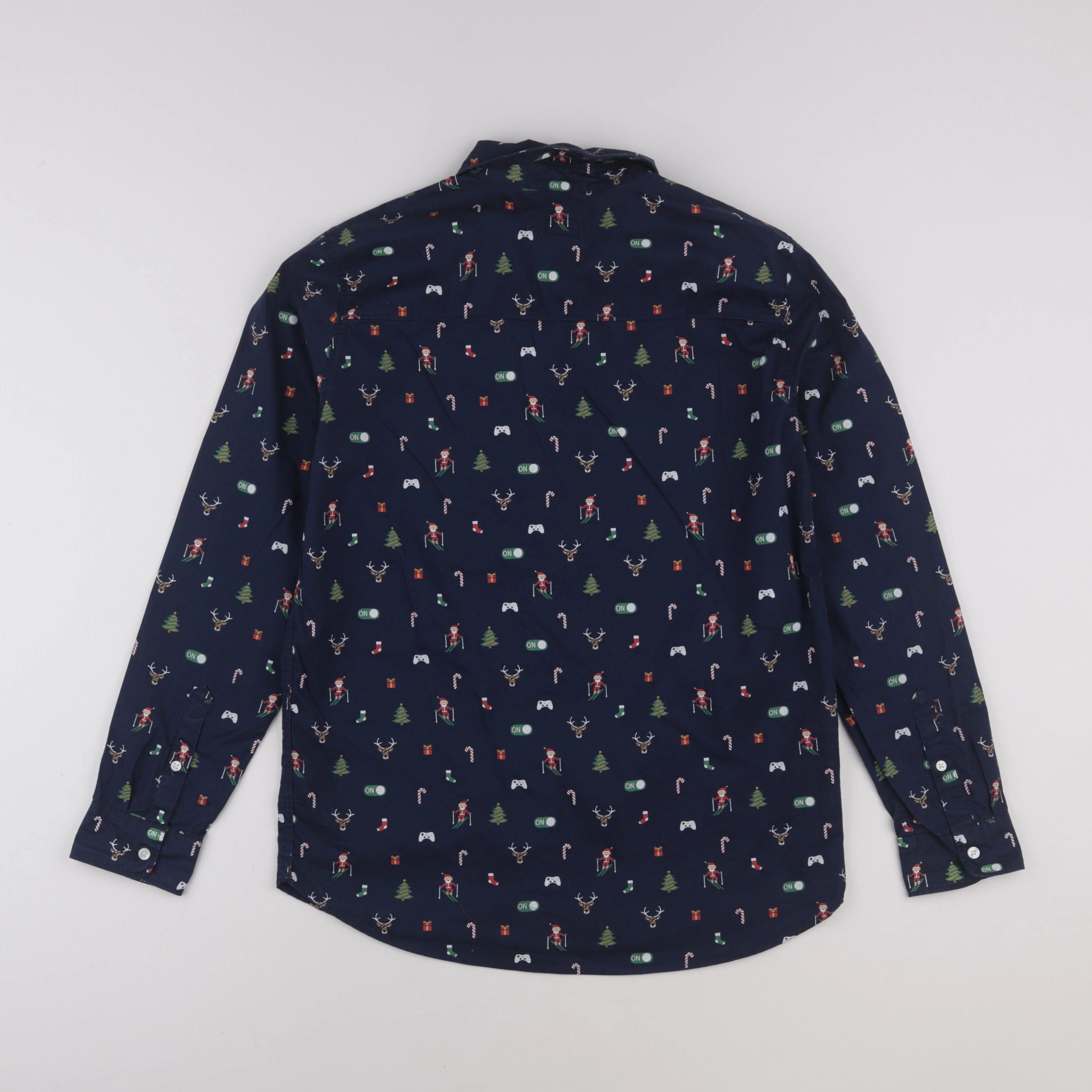 H&M - chemise bleu - 14 ans