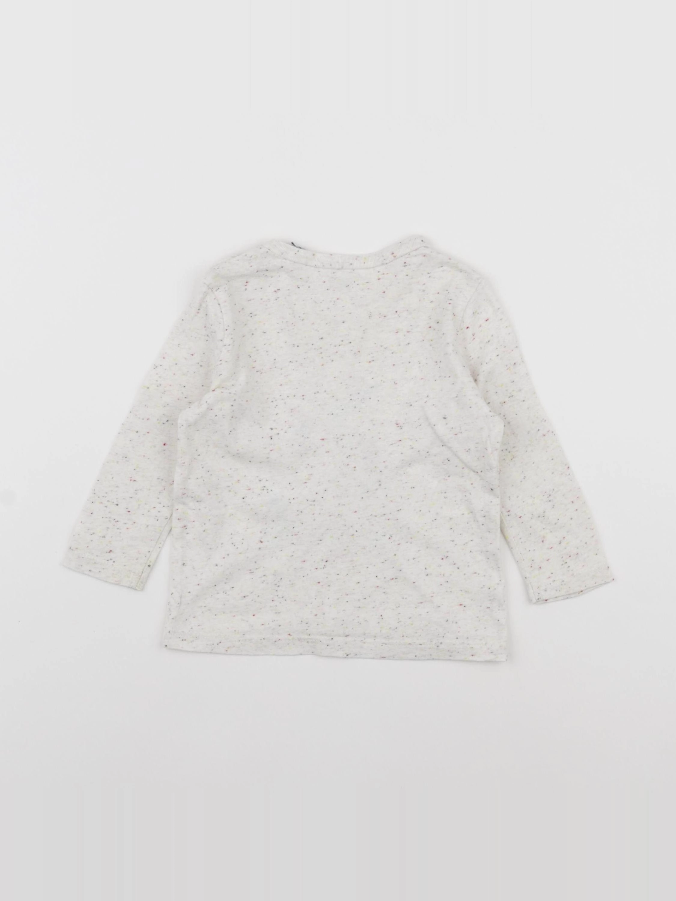IKKS - tee-shirt blanc - 12 mois