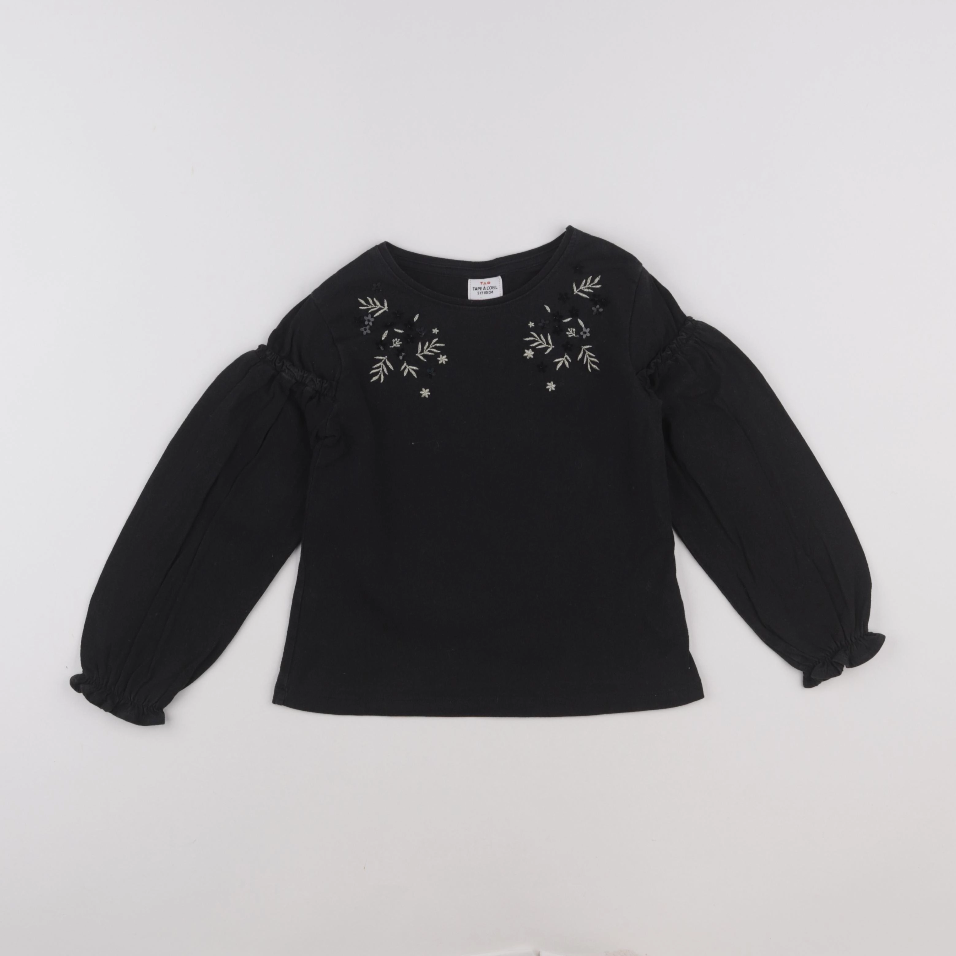 Tape à l'oeil - tee-shirt noir - 5 ans