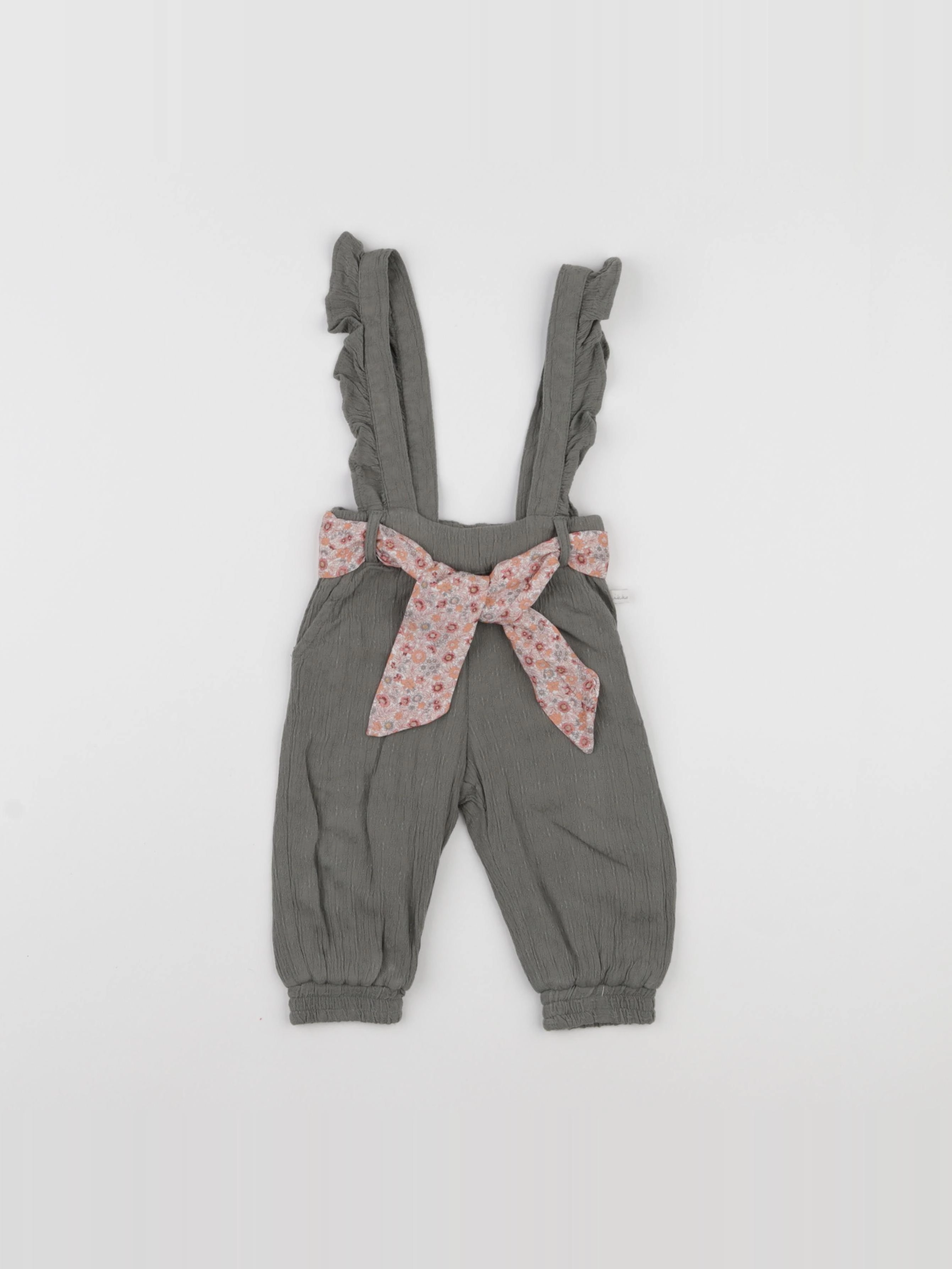 IKKS - salopette vert - 6 mois