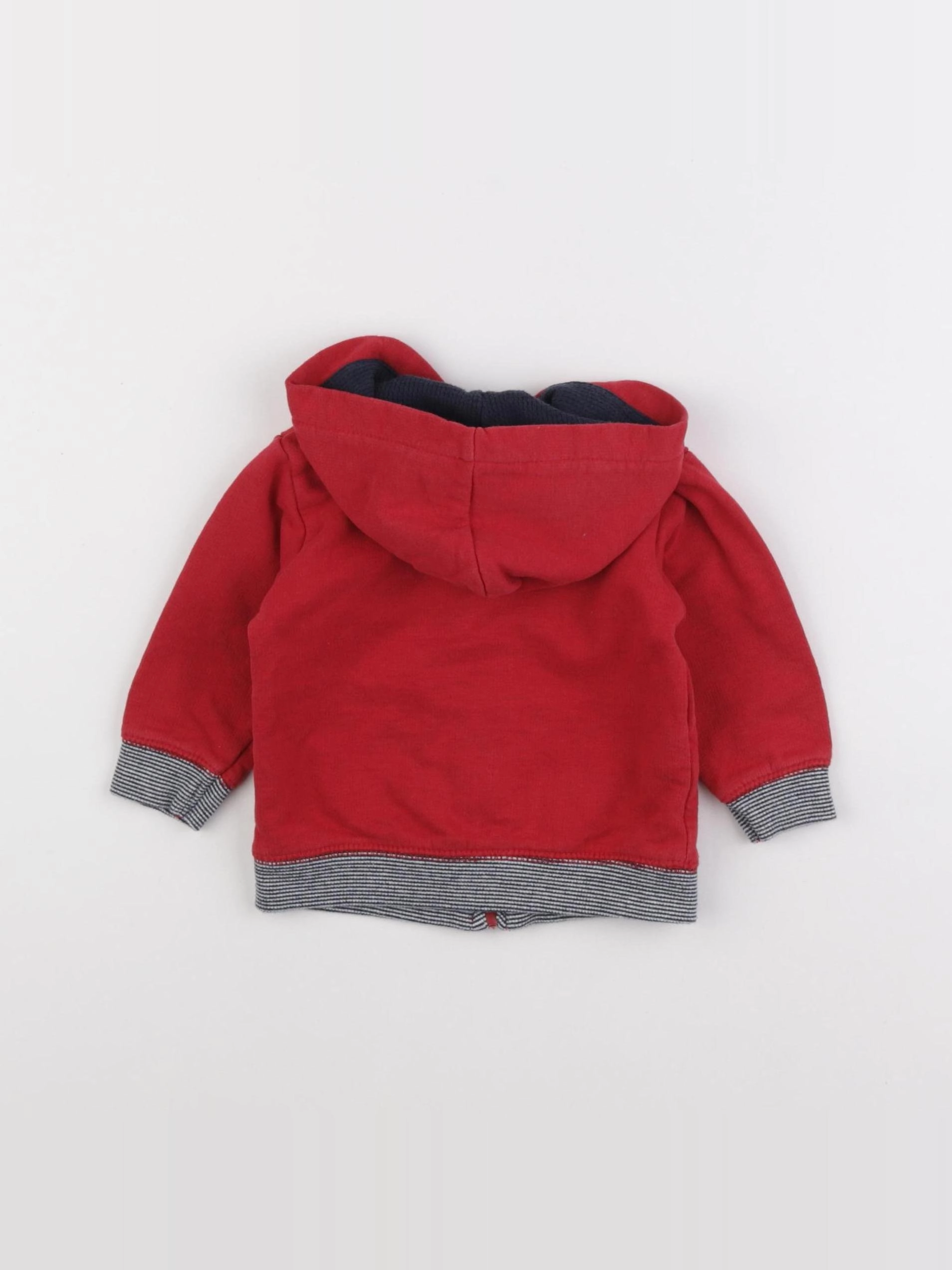 Tape à l'oeil - sweat rouge - 6 mois