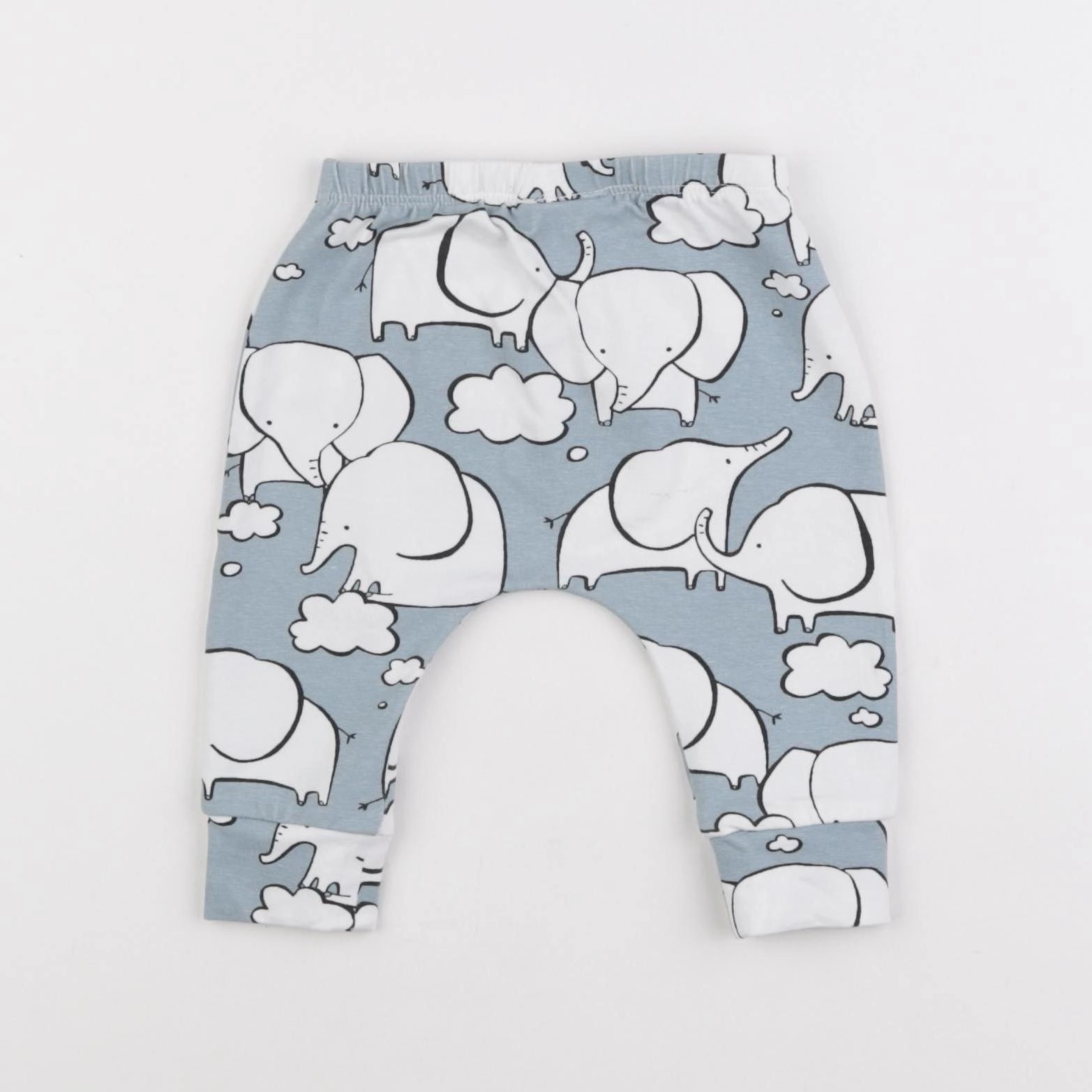 Next - legging bleu - 3/6 mois