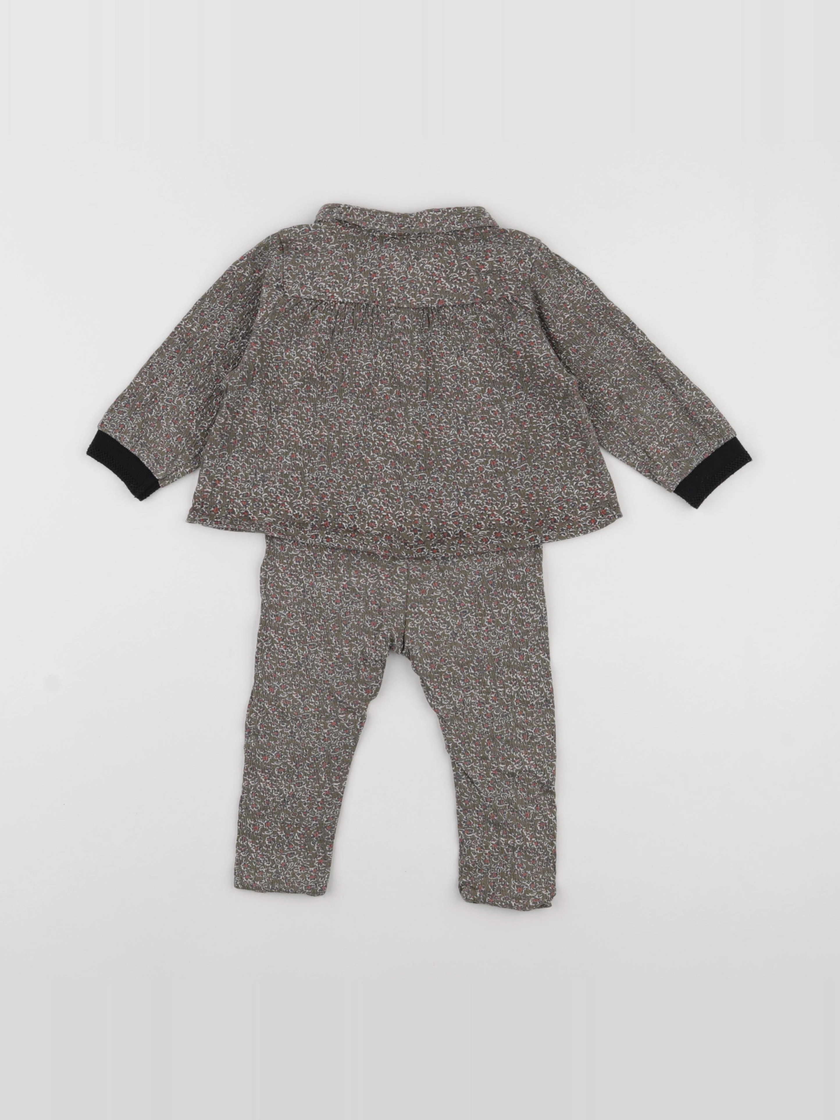 IKKS - ensemble vert - 12 mois