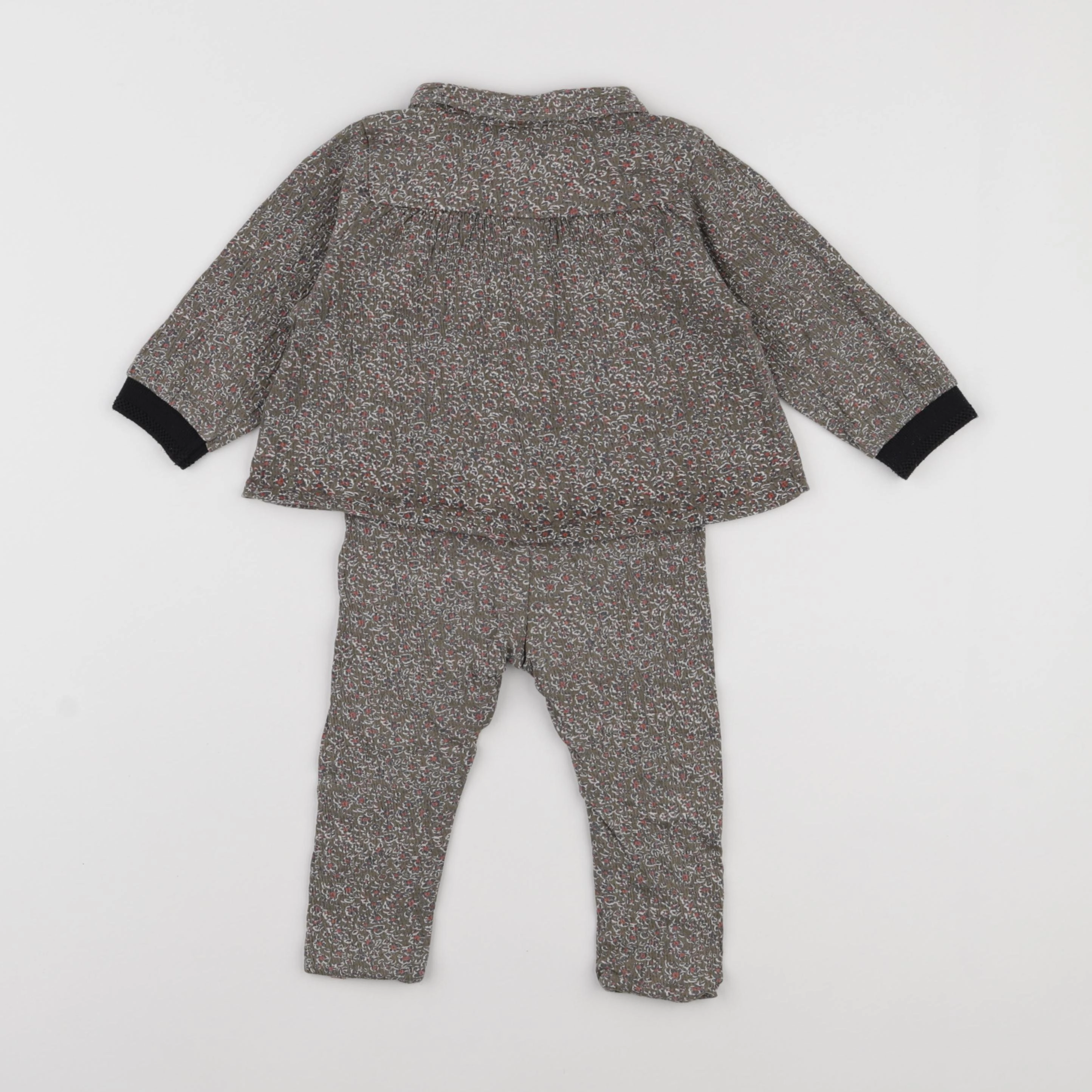 IKKS - ensemble vert - 12 mois