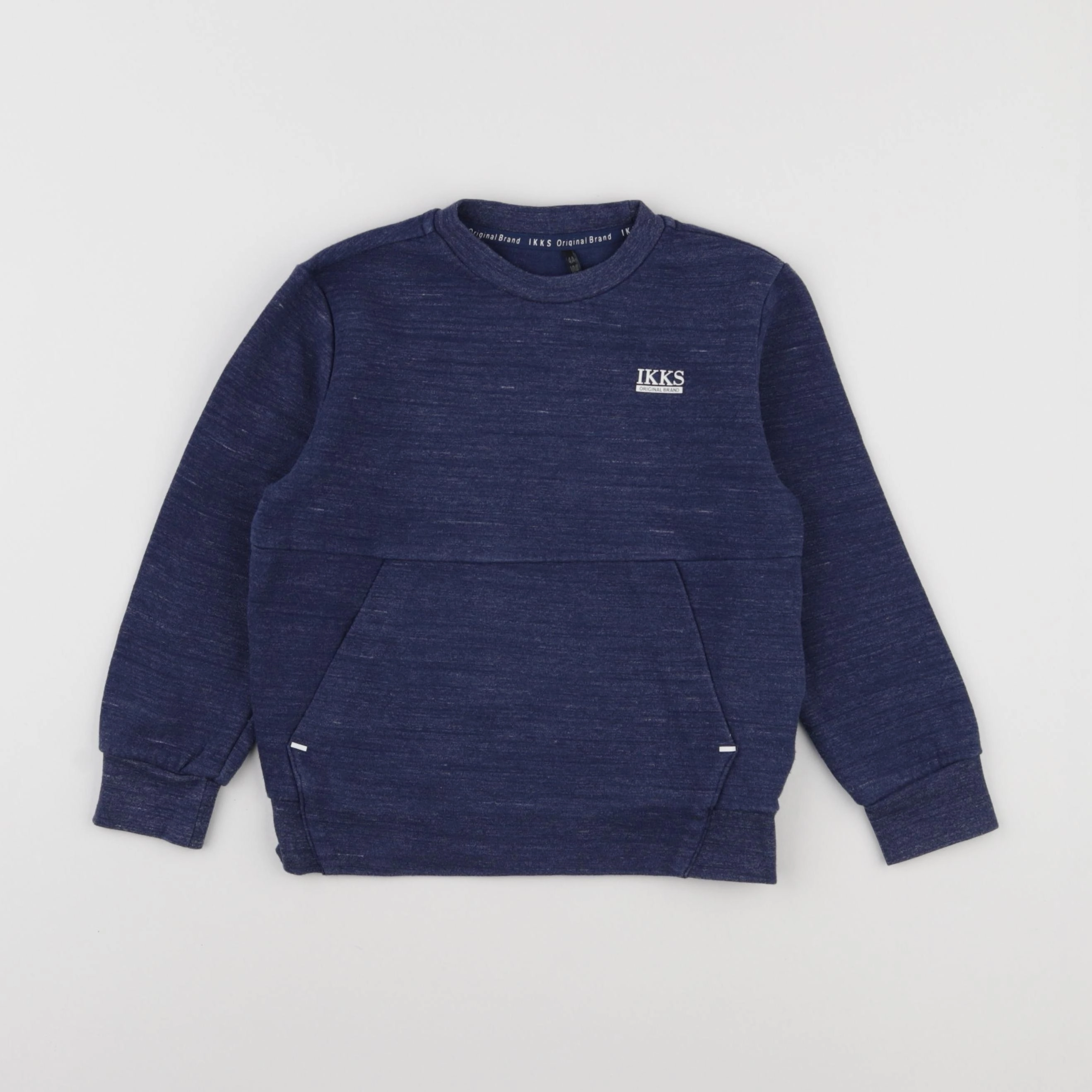 IKKS - sweat bleu - 4 ans