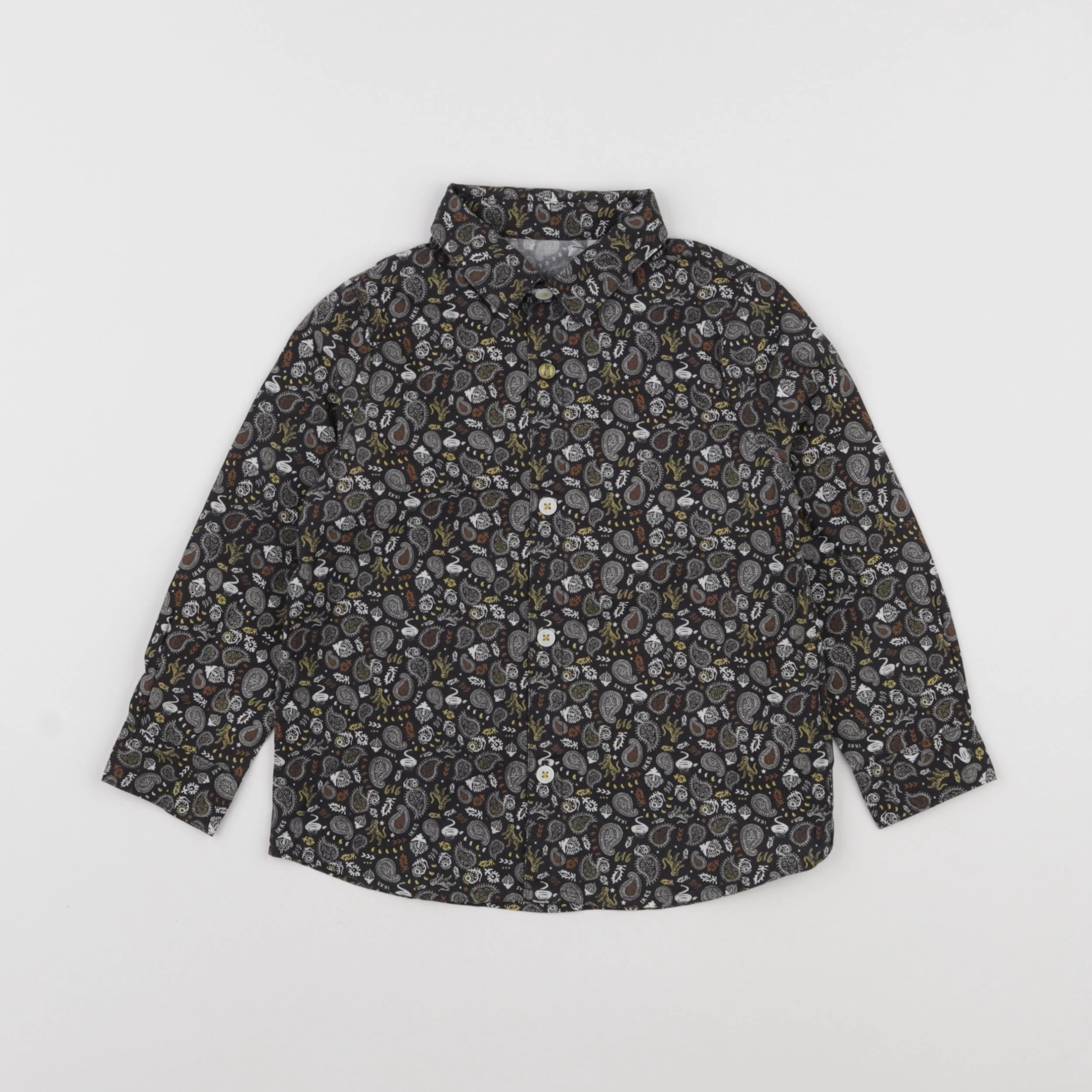 IKKS - chemise vert - 2 ans