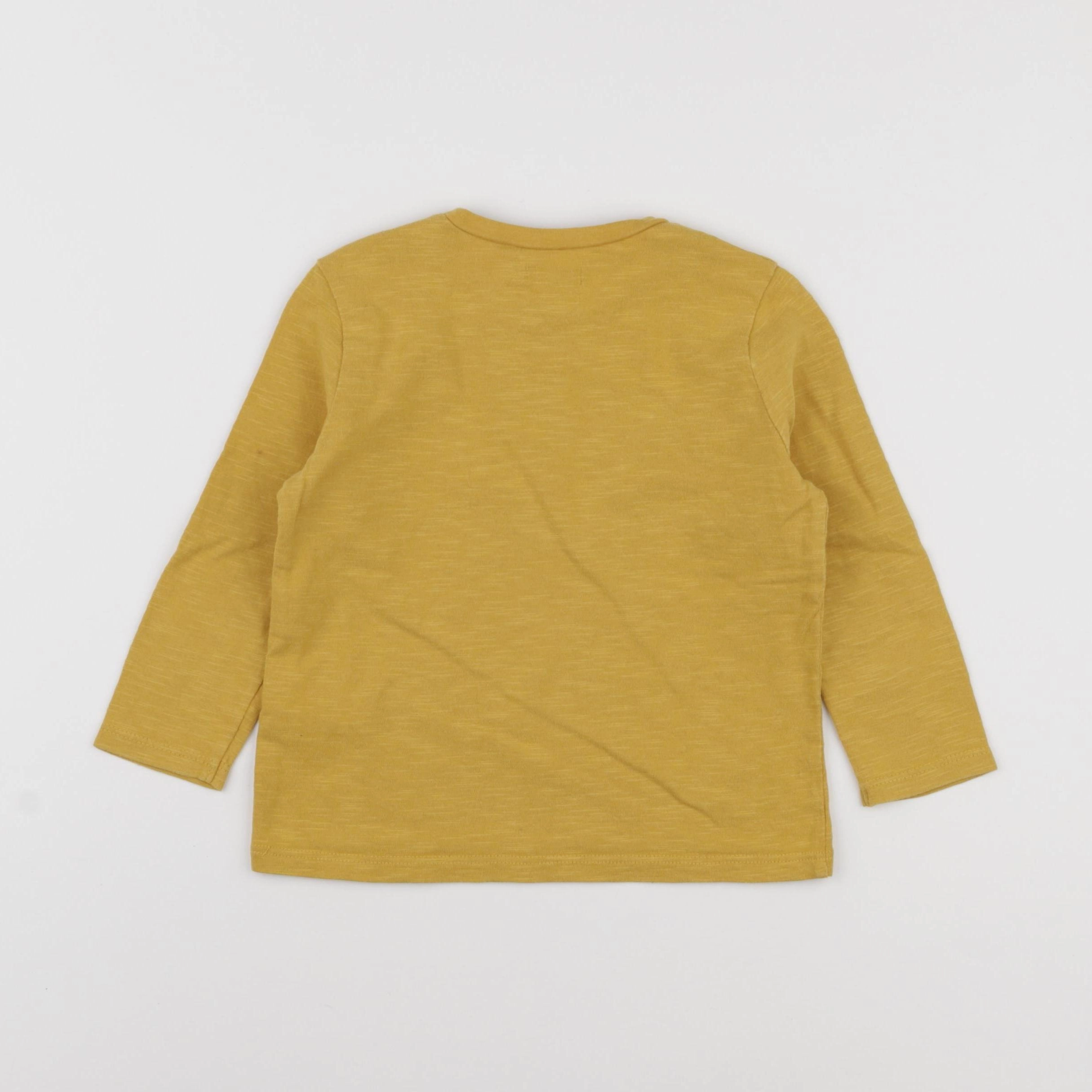 IKKS - tee-shirt jaune - 2 ans