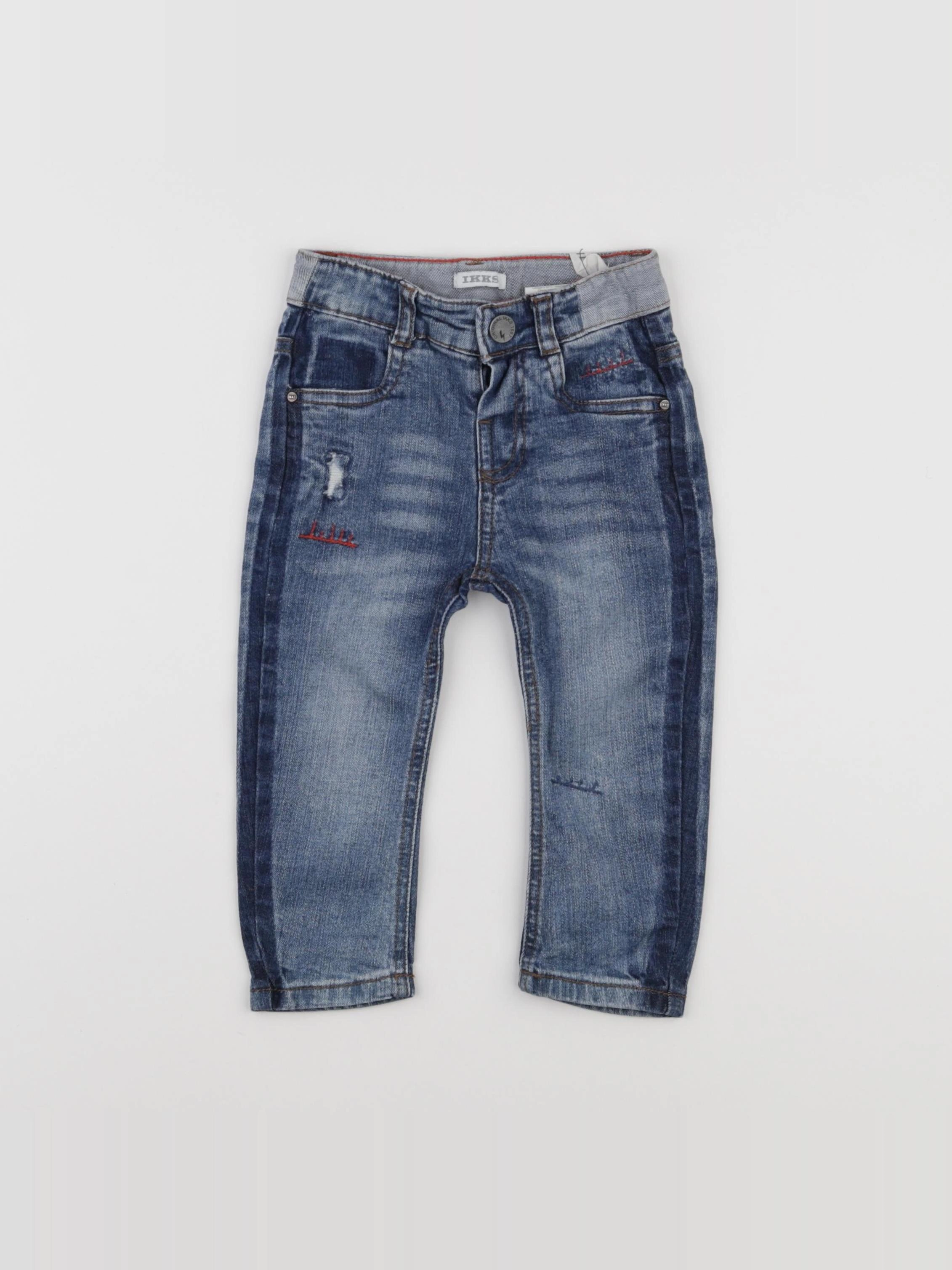 IKKS - jean bleu - 18 mois