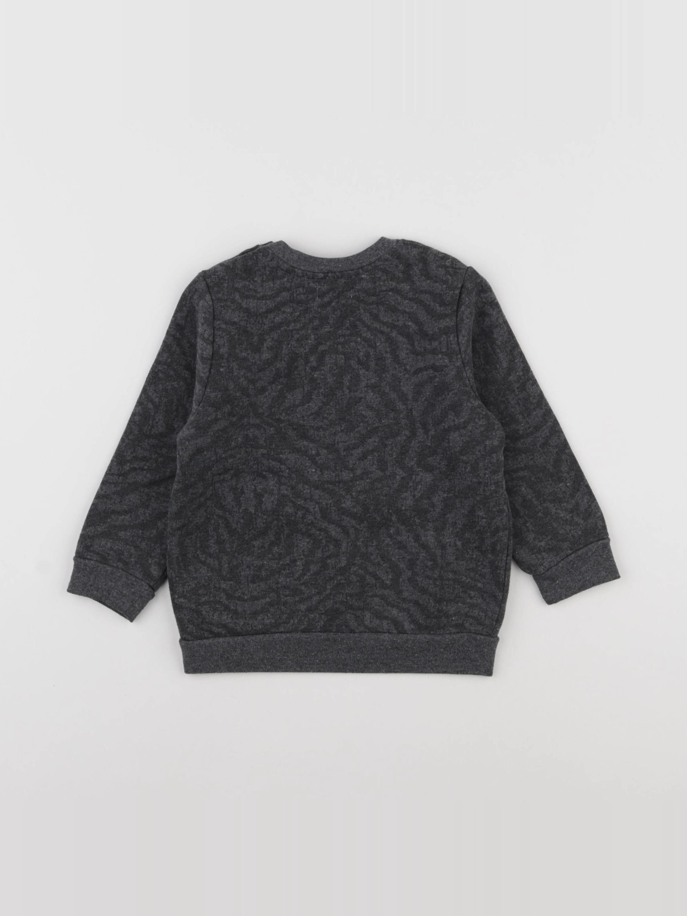 IKKS - sweat gris - 2 ans