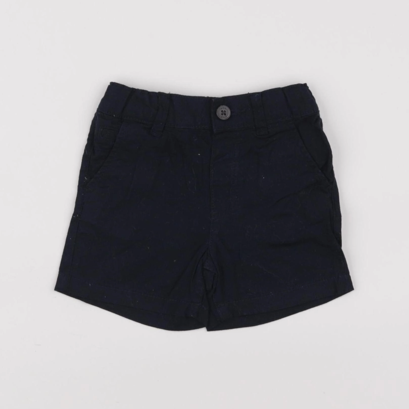 Mango - short bleu - 9/12 mois