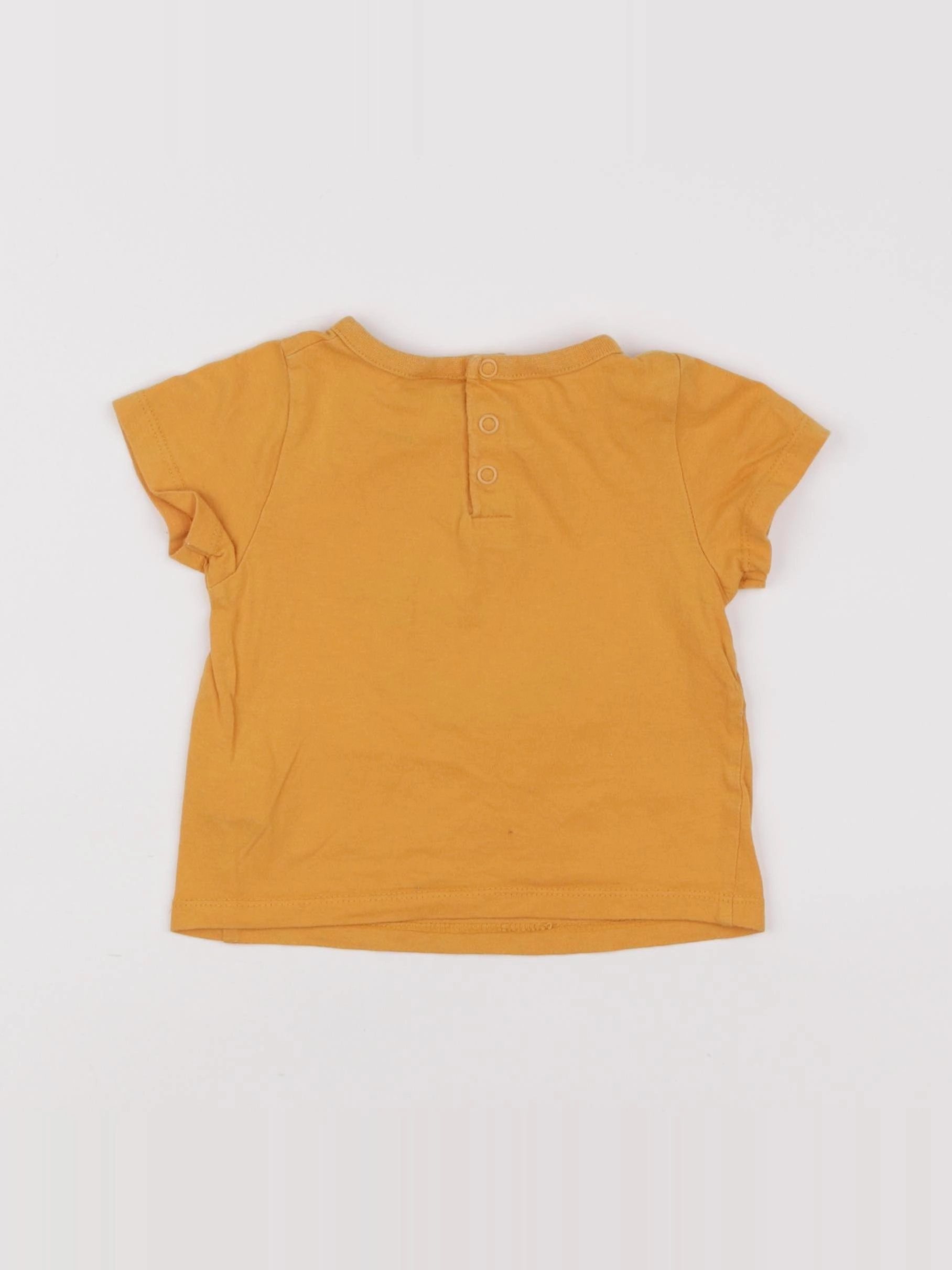 Tape à l'oeil - tee-shirt jaune - 9 mois
