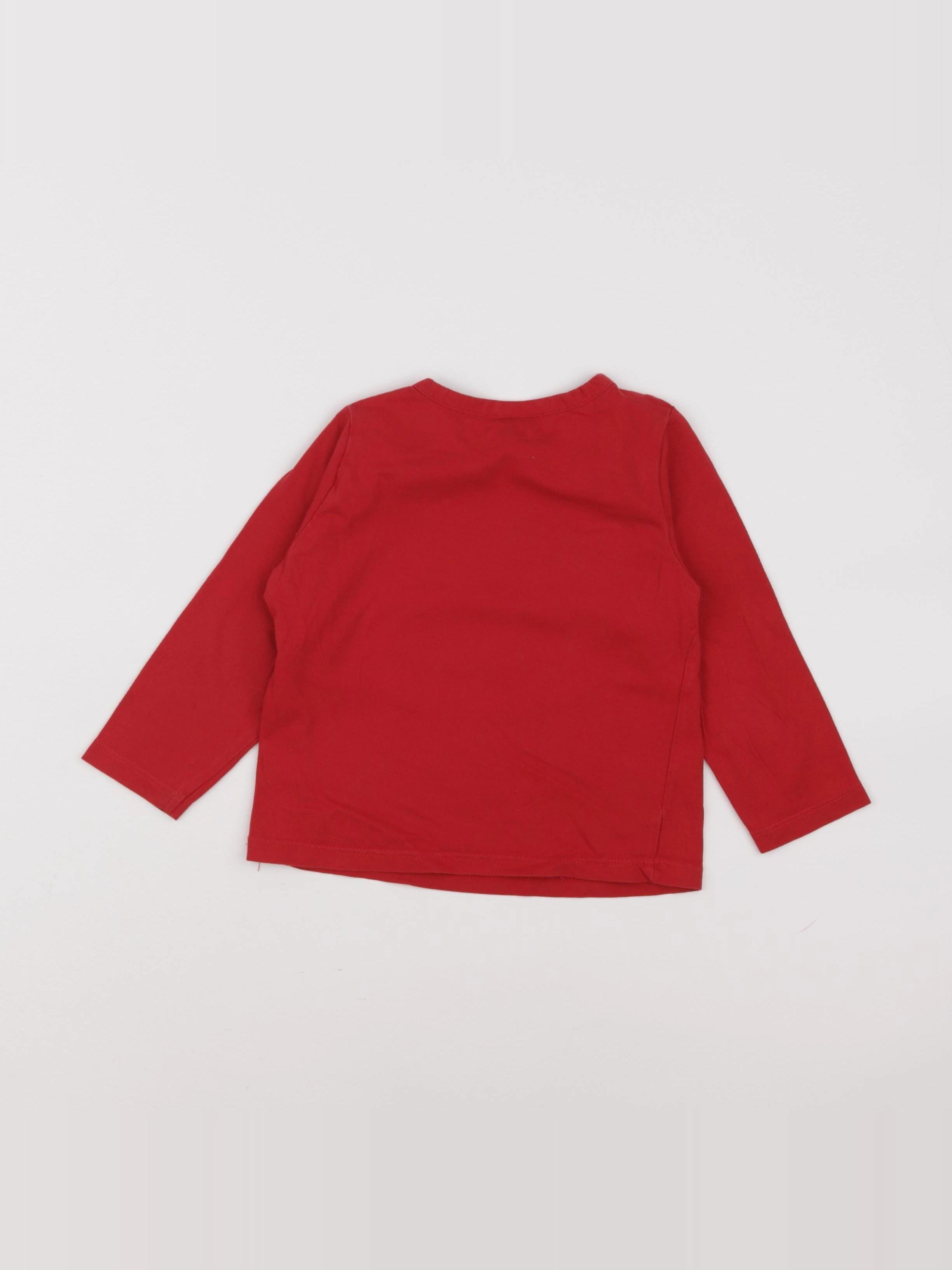 Tape à l'oeil - tee-shirt rouge - 24 mois