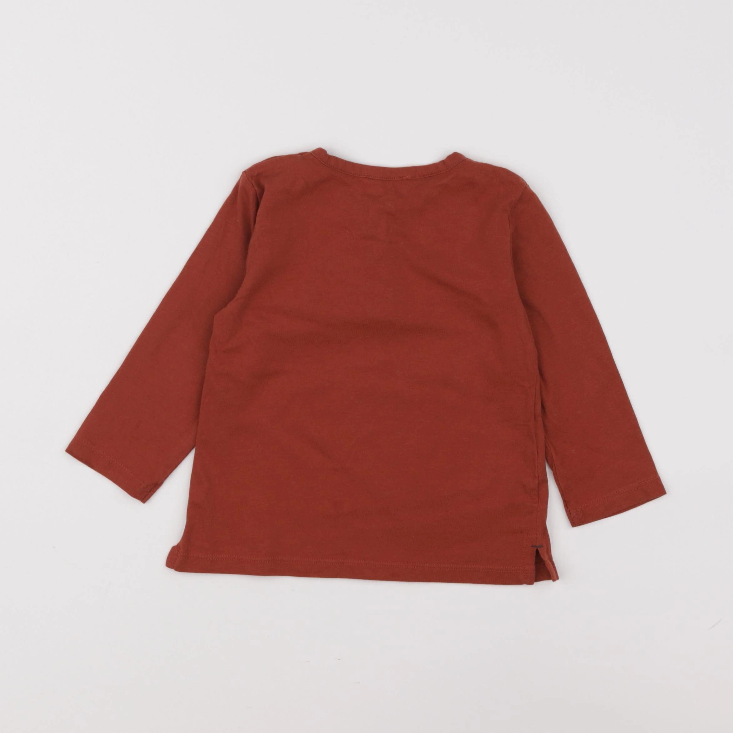 Mango - tee-shirt rouge - 12/18 mois
