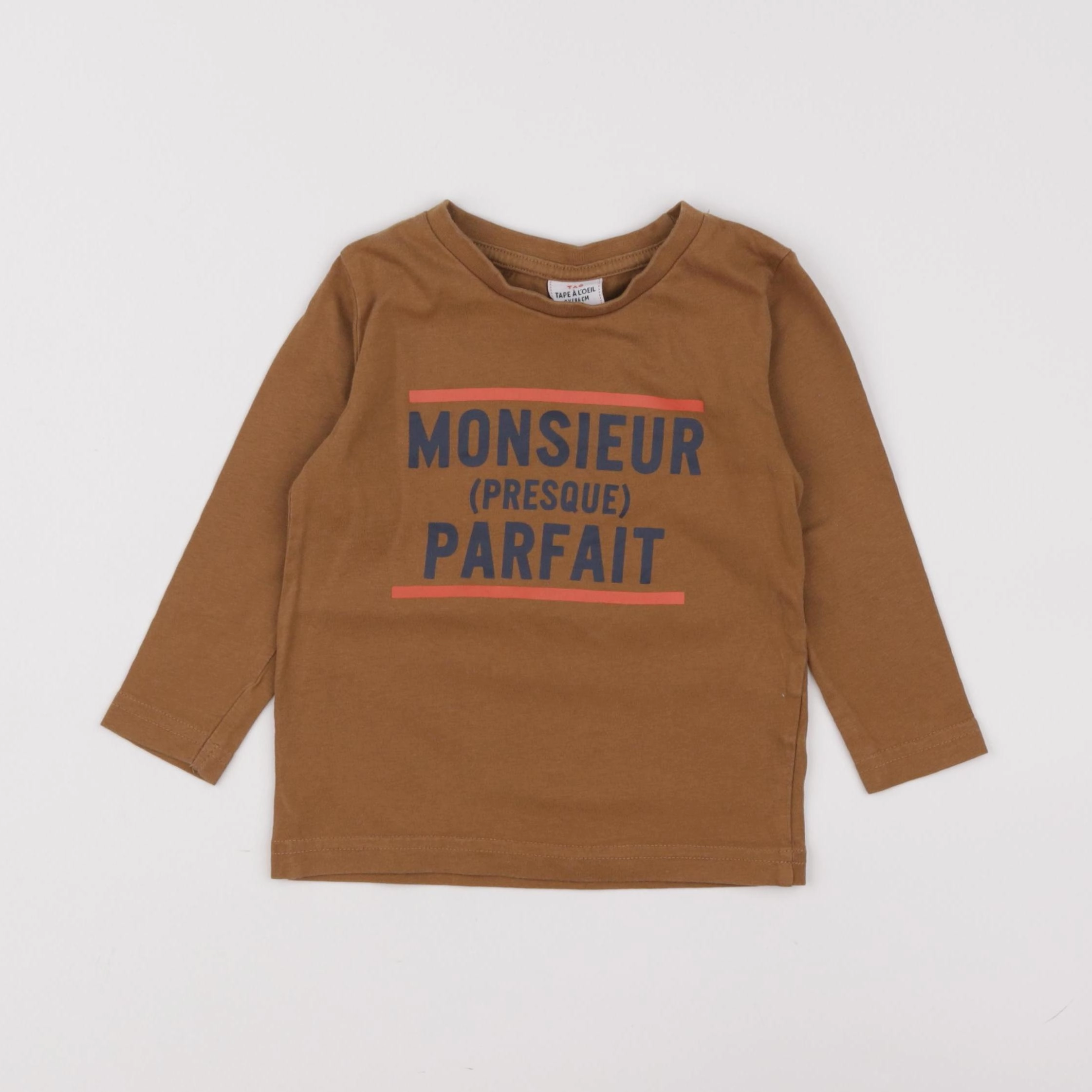 Tape à l'oeil - tee-shirt marron - 2 ans