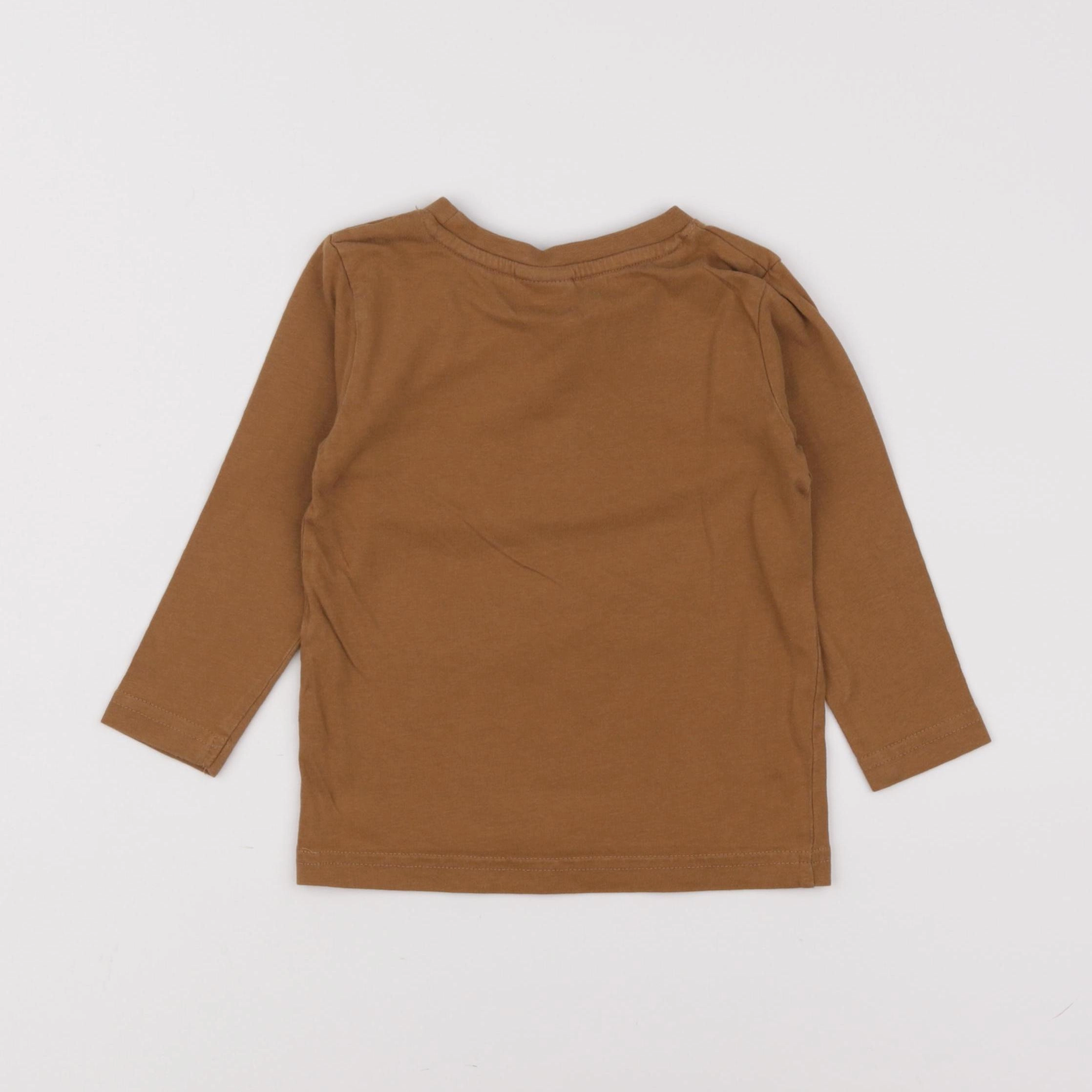 Tape à l'oeil - tee-shirt marron - 2 ans