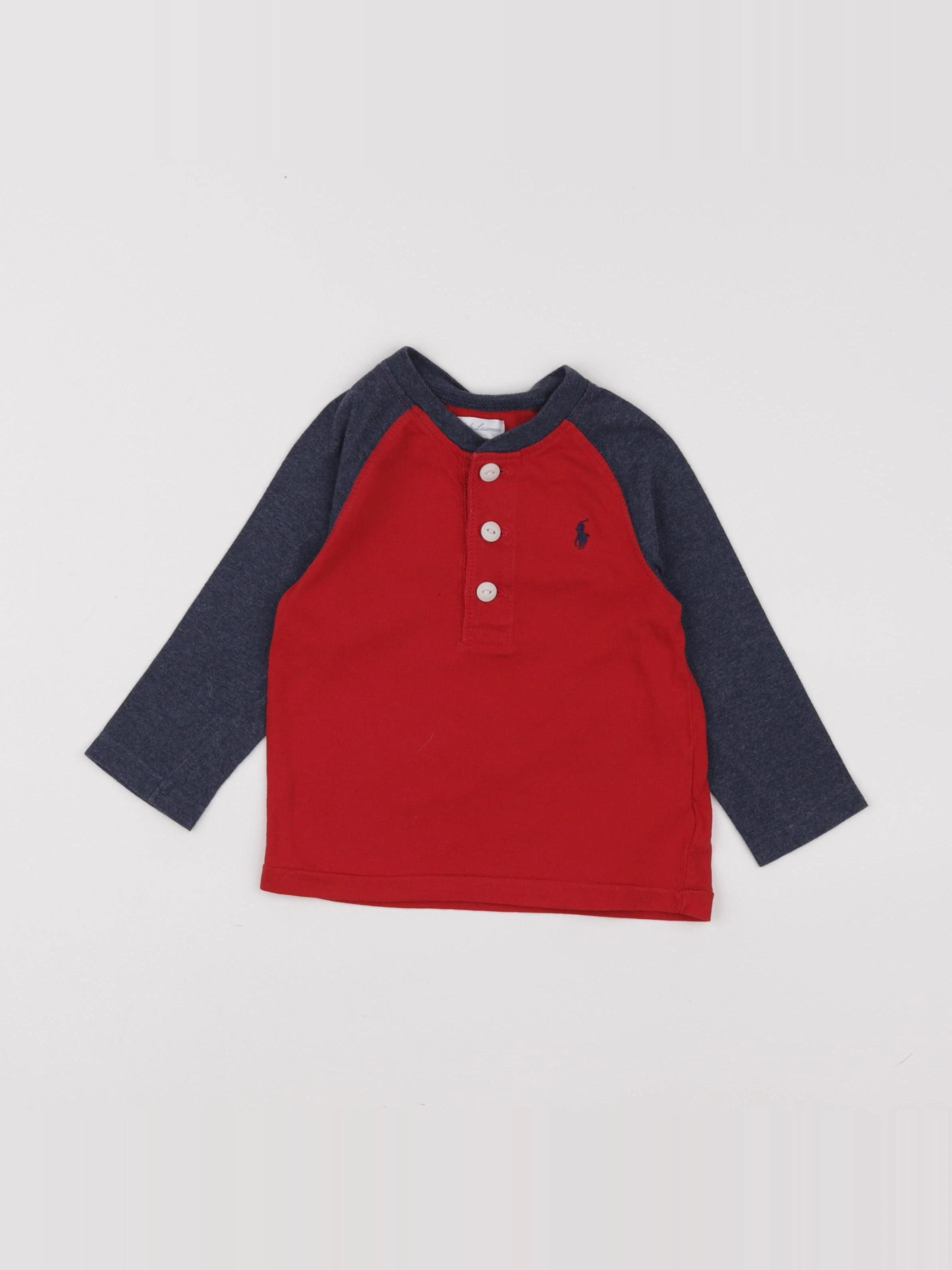 Ralph Lauren - tee-shirt rouge - 18 mois