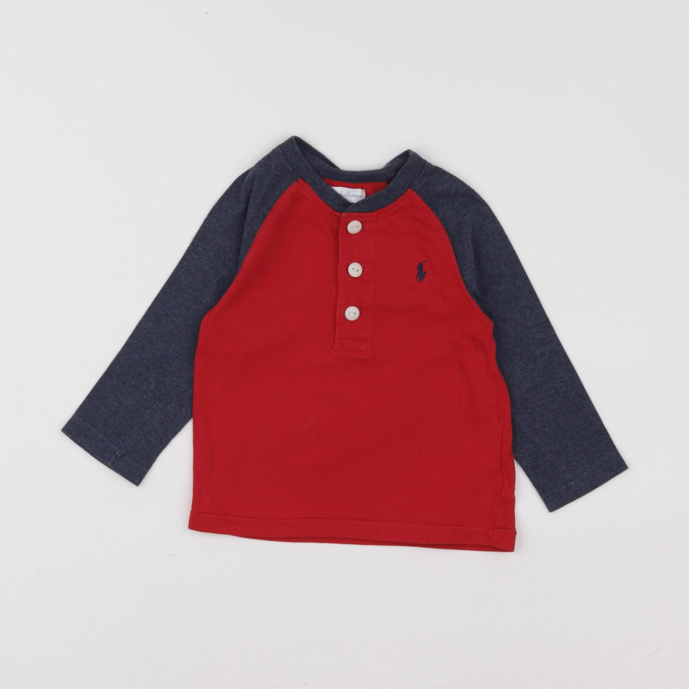 Ralph Lauren - tee-shirt rouge - 18 mois