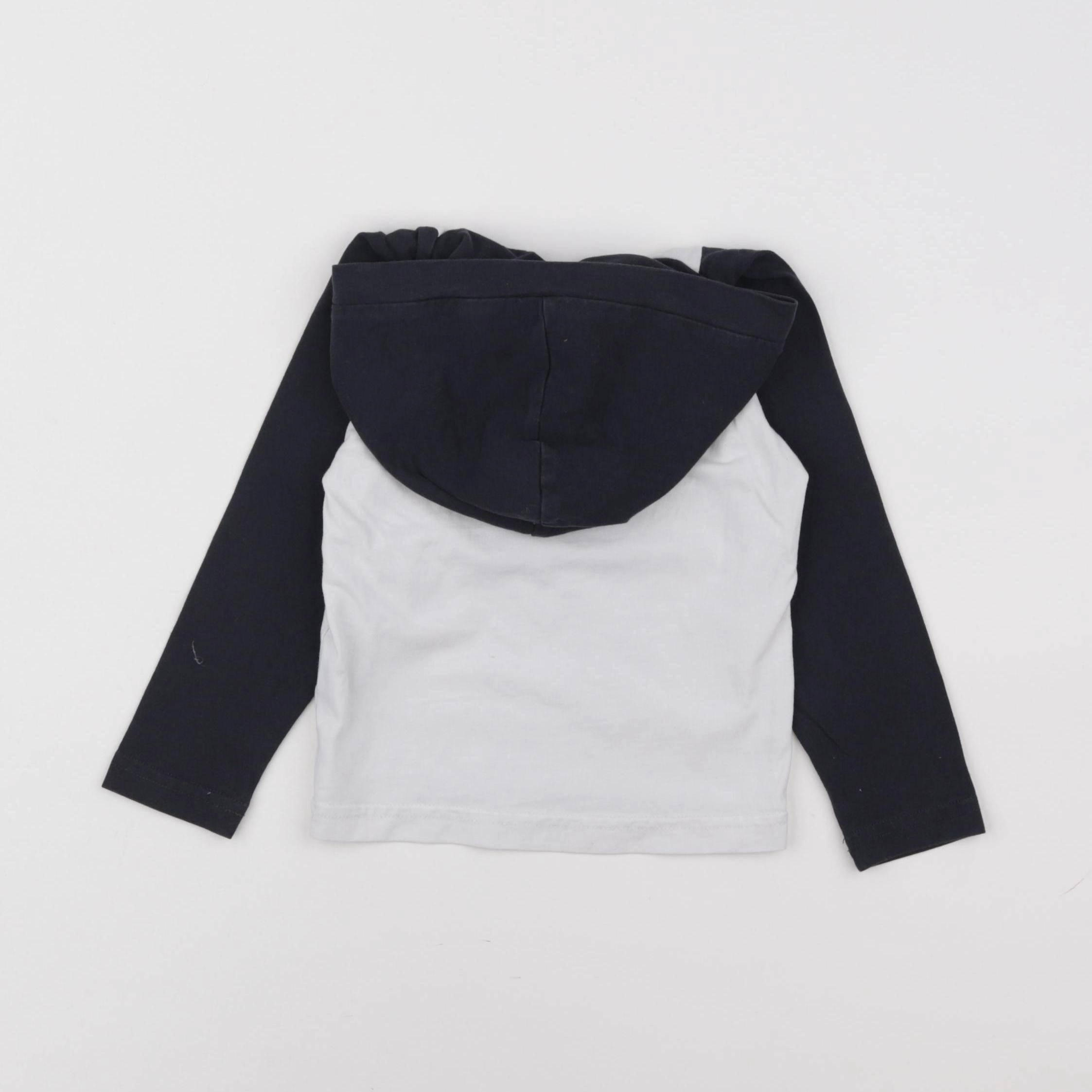 Tape à l'oeil - tee-shirt bleu - 2 ans