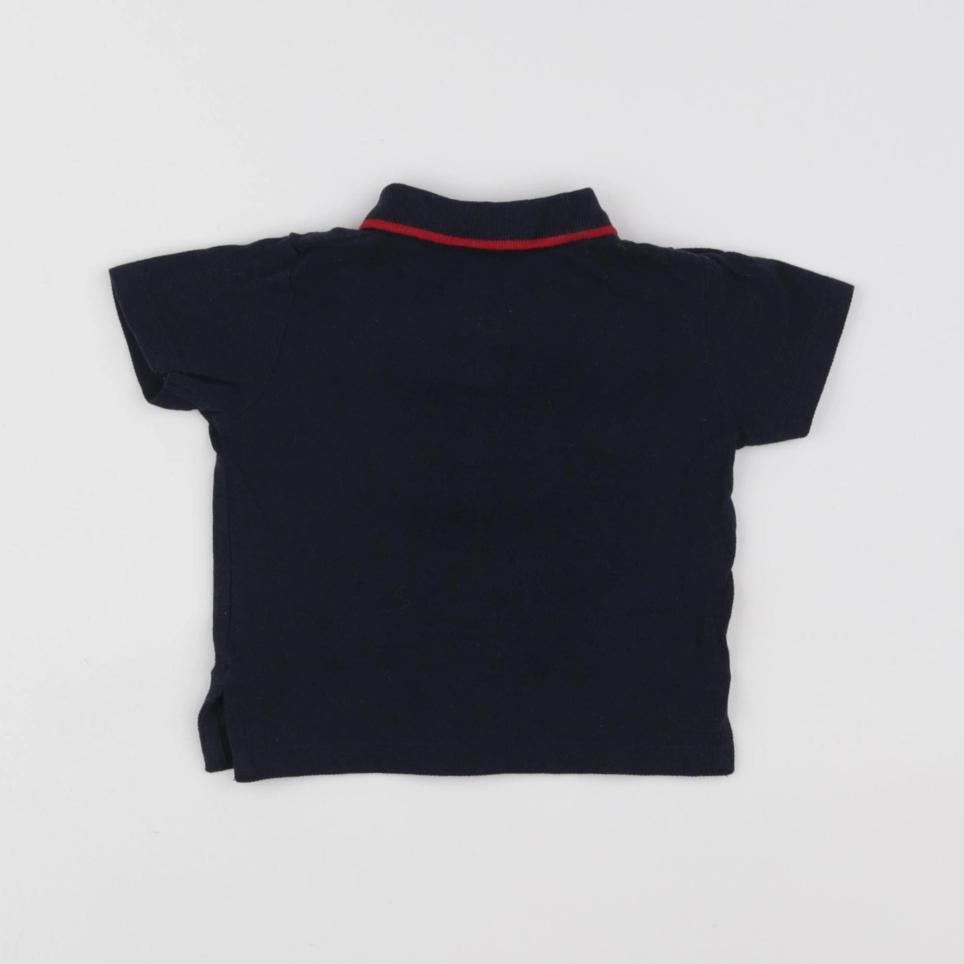 Boutchou - polo bleu - 9 mois