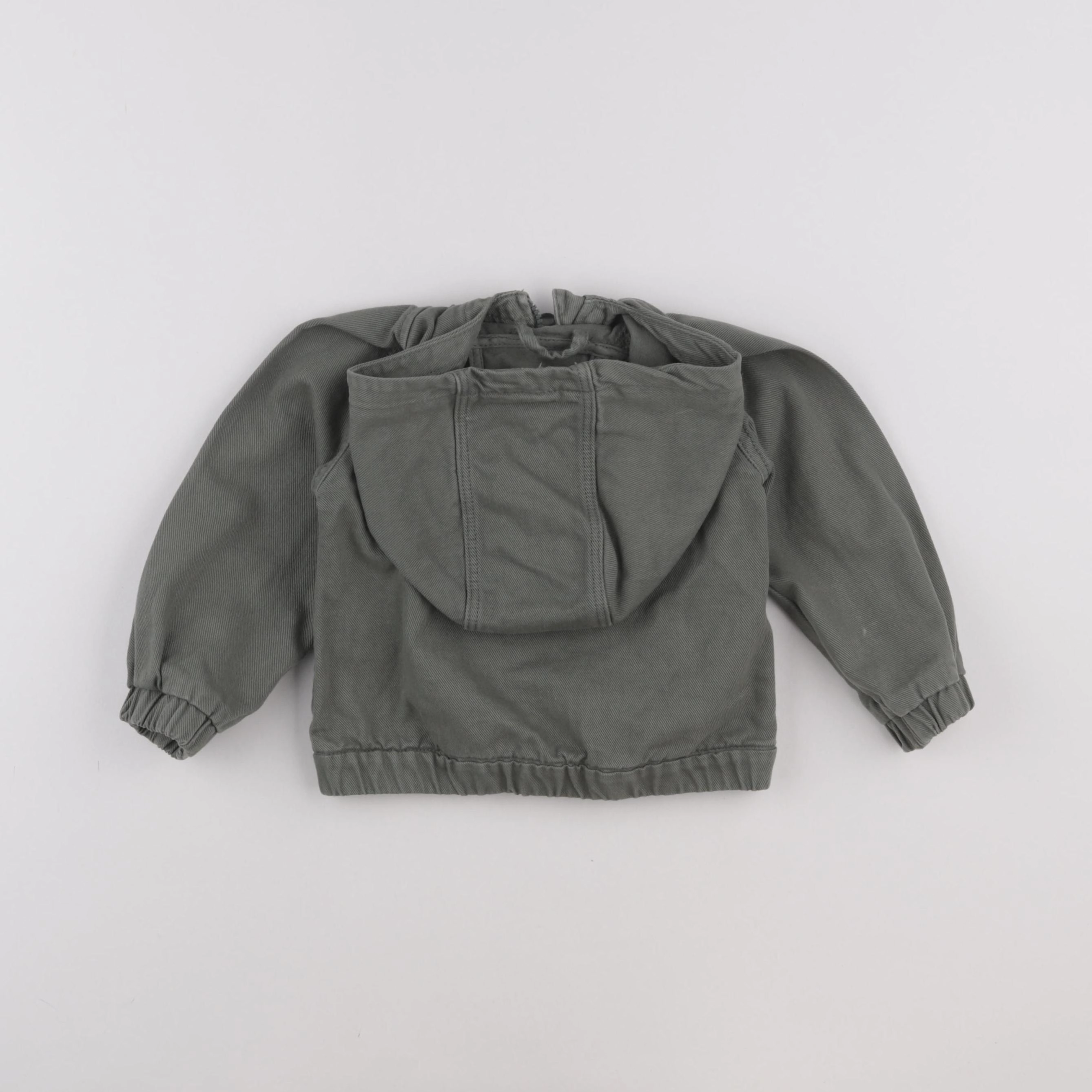 Vertbaudet - veste vert - 24 mois