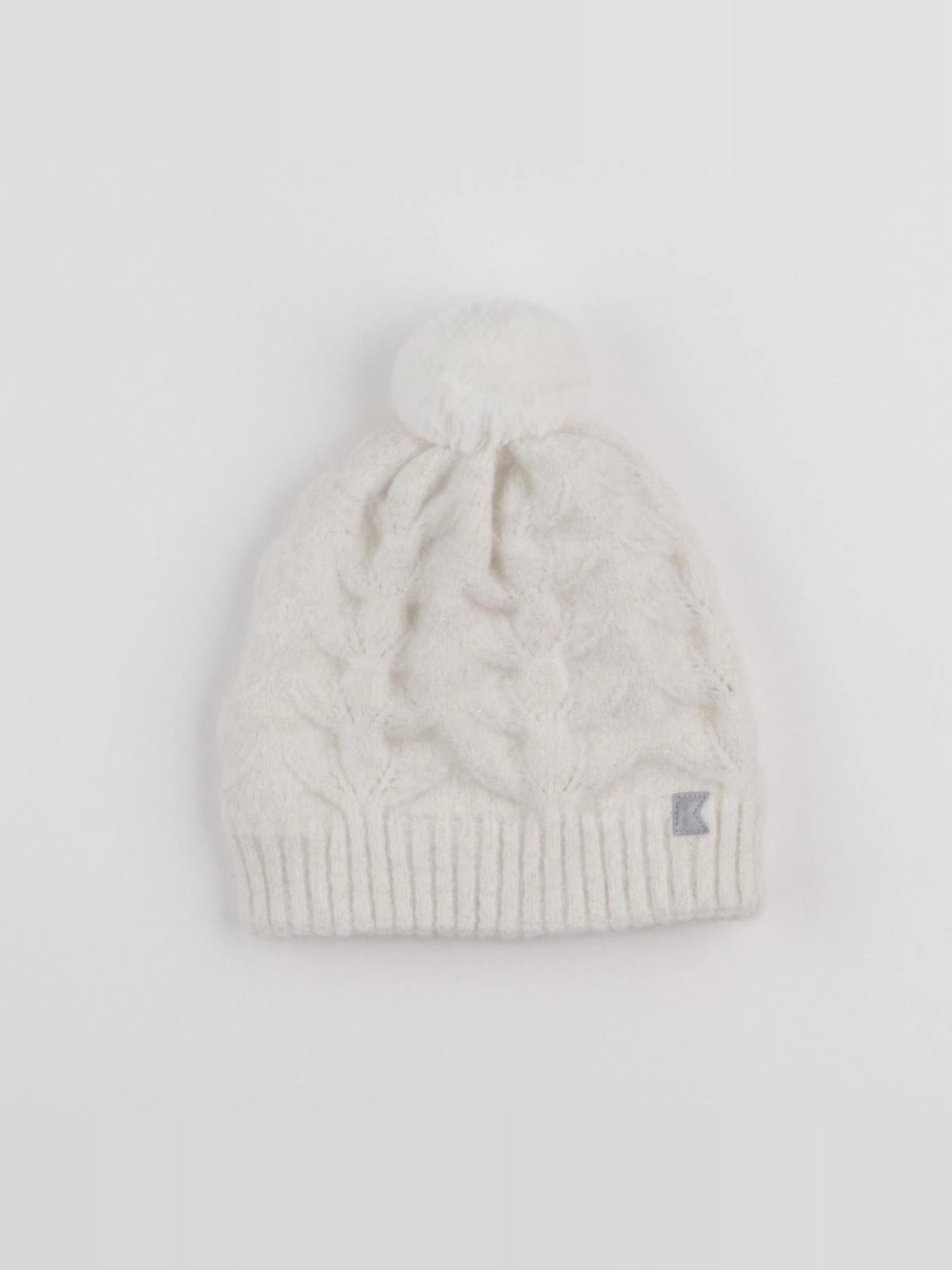 Okaidi - bonnet blanc - 12/24 mois