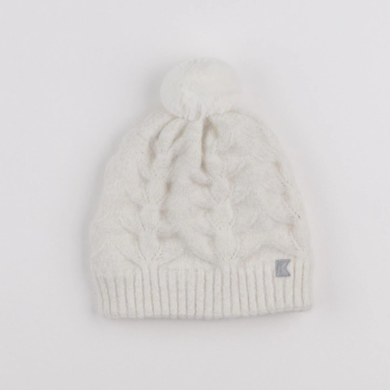 Okaidi - bonnet blanc - 12/24 mois