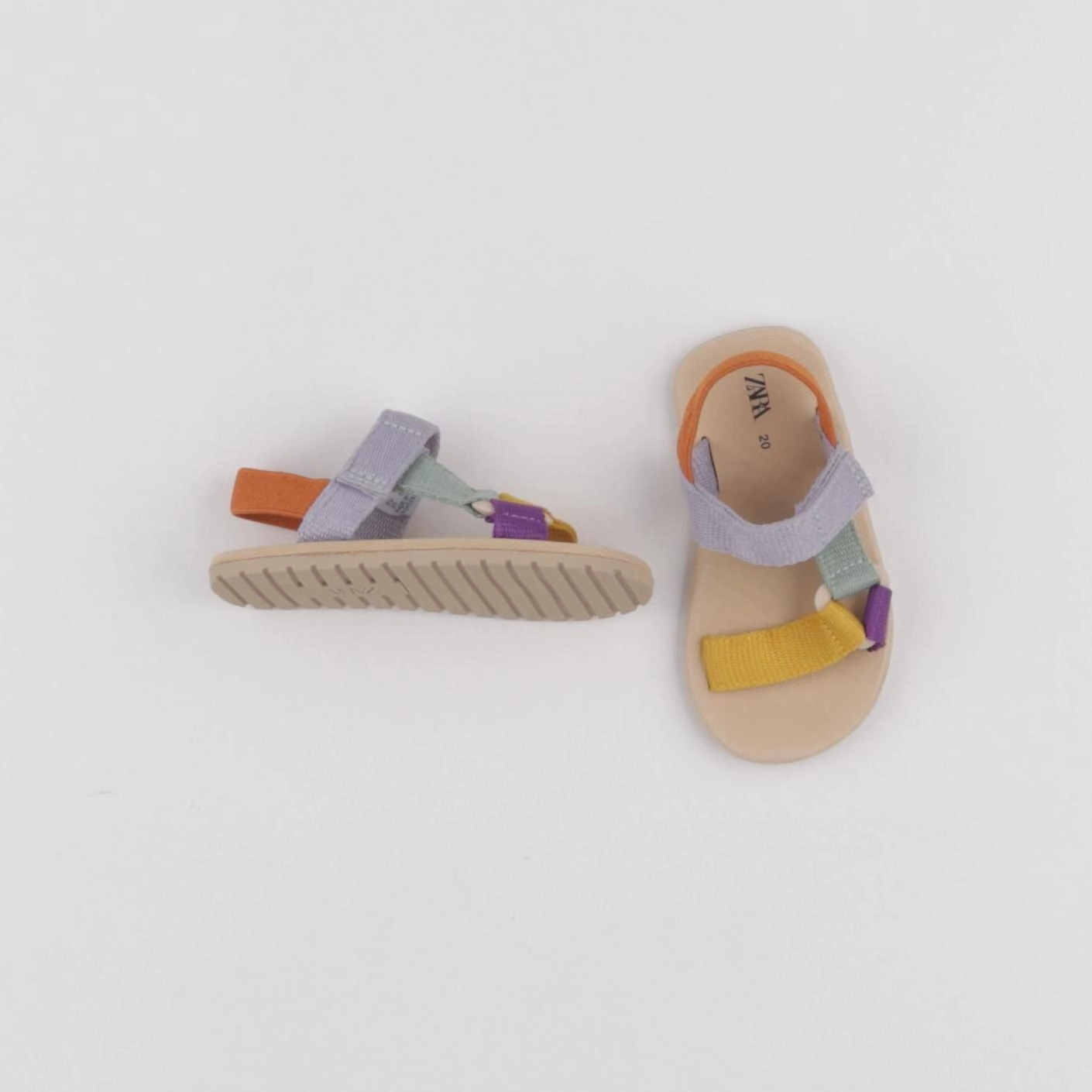 Zara - sandales multicolore - pointure 20