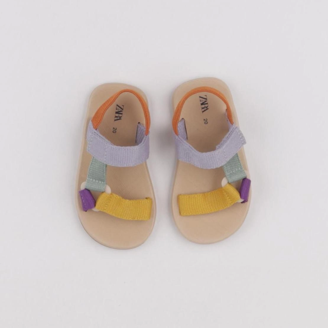 Zara - sandales multicolore - pointure 20